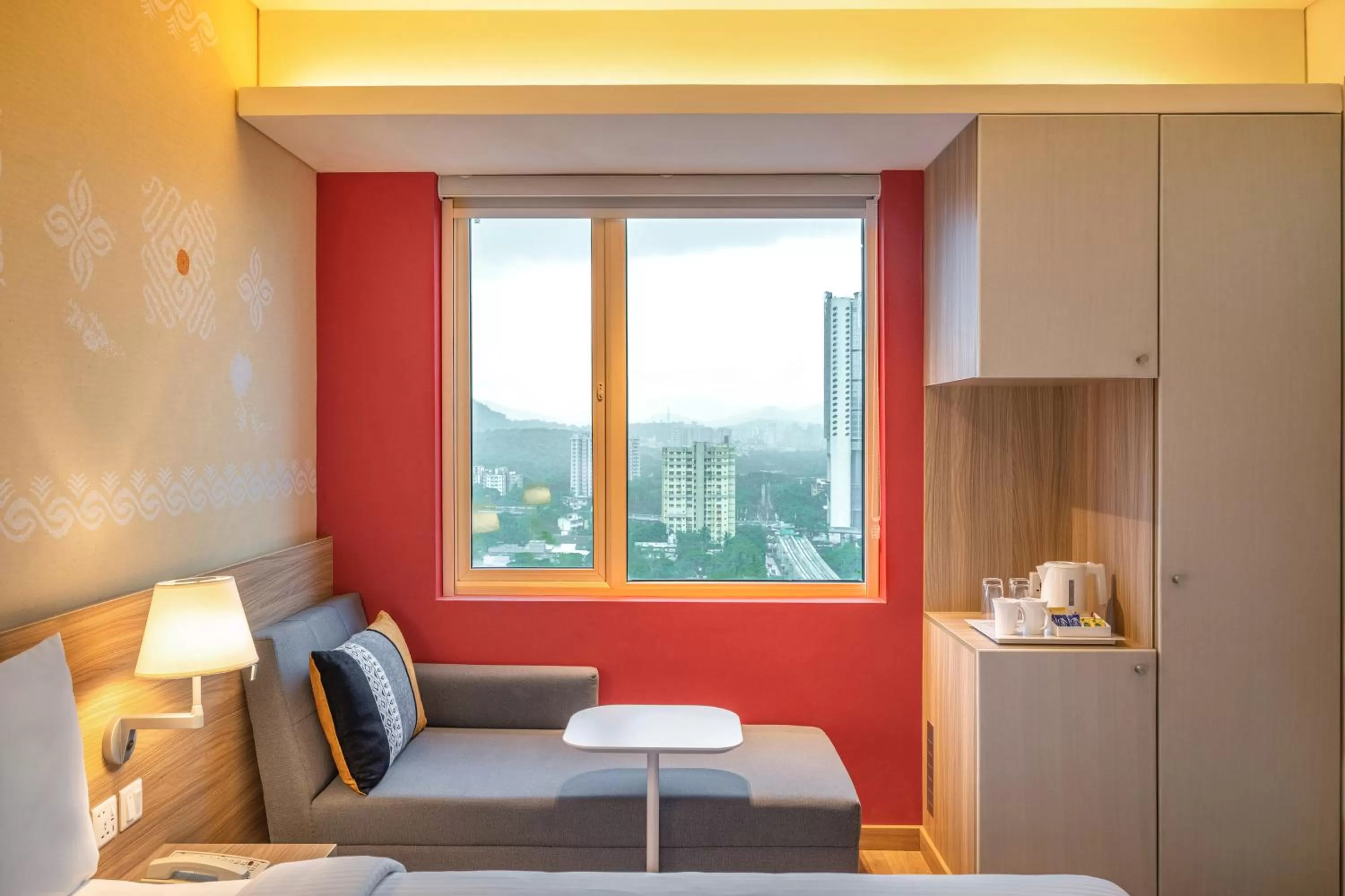 View (from property/room), Bed in ibis Mumbai Vikhroli - An Accor Brand
