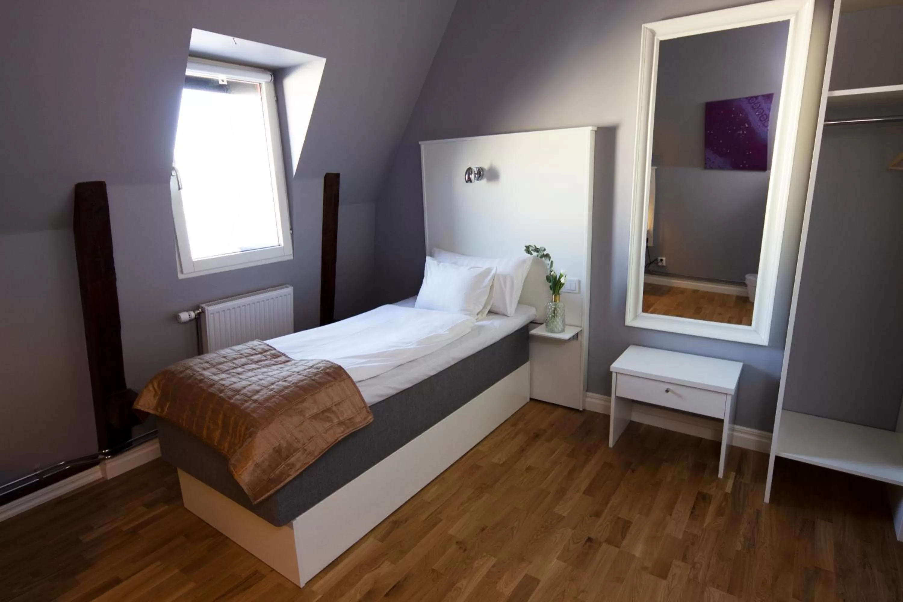 Bed in Hotell Hjalmar