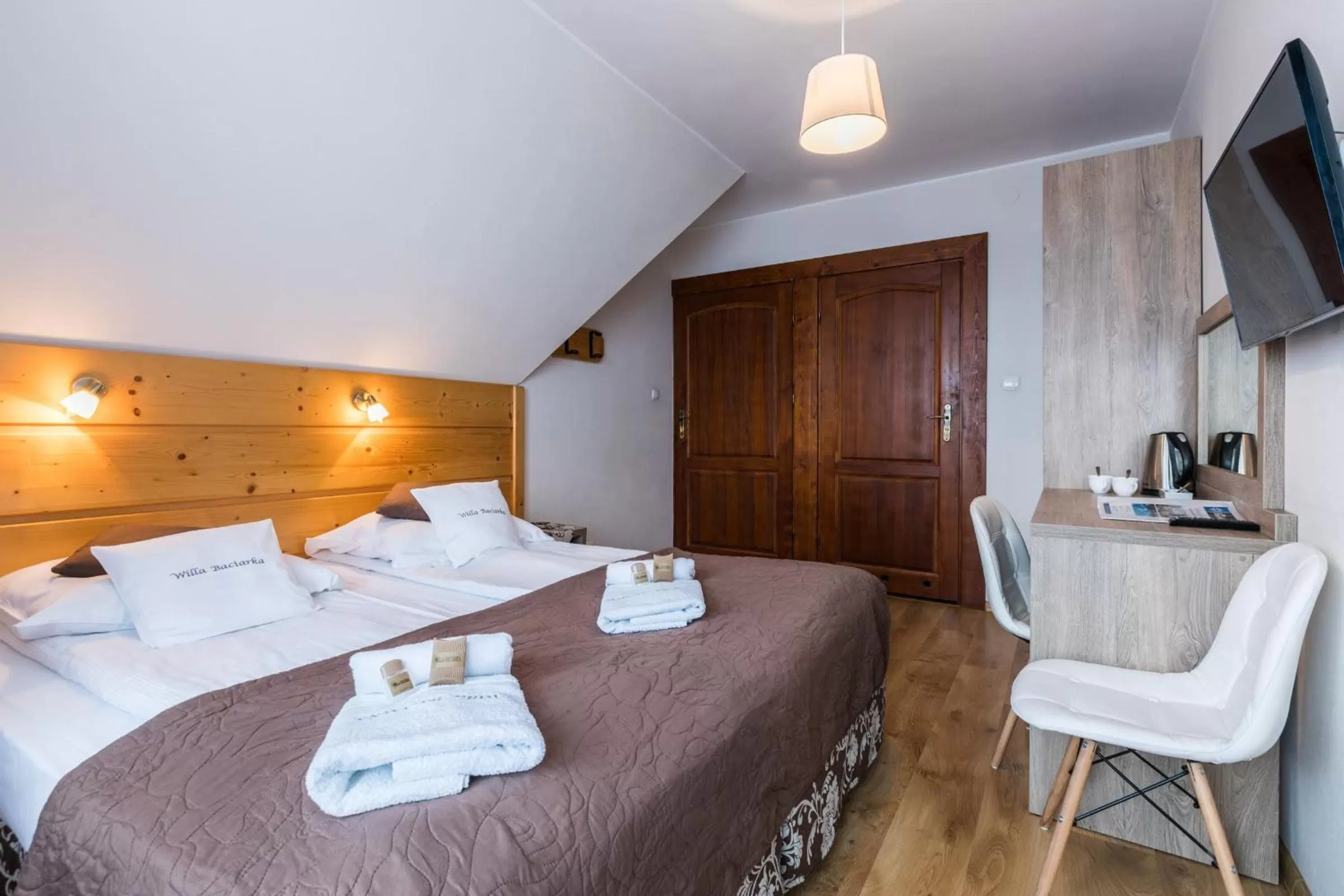 Photo of the whole room, Bed in Willa Baciarka