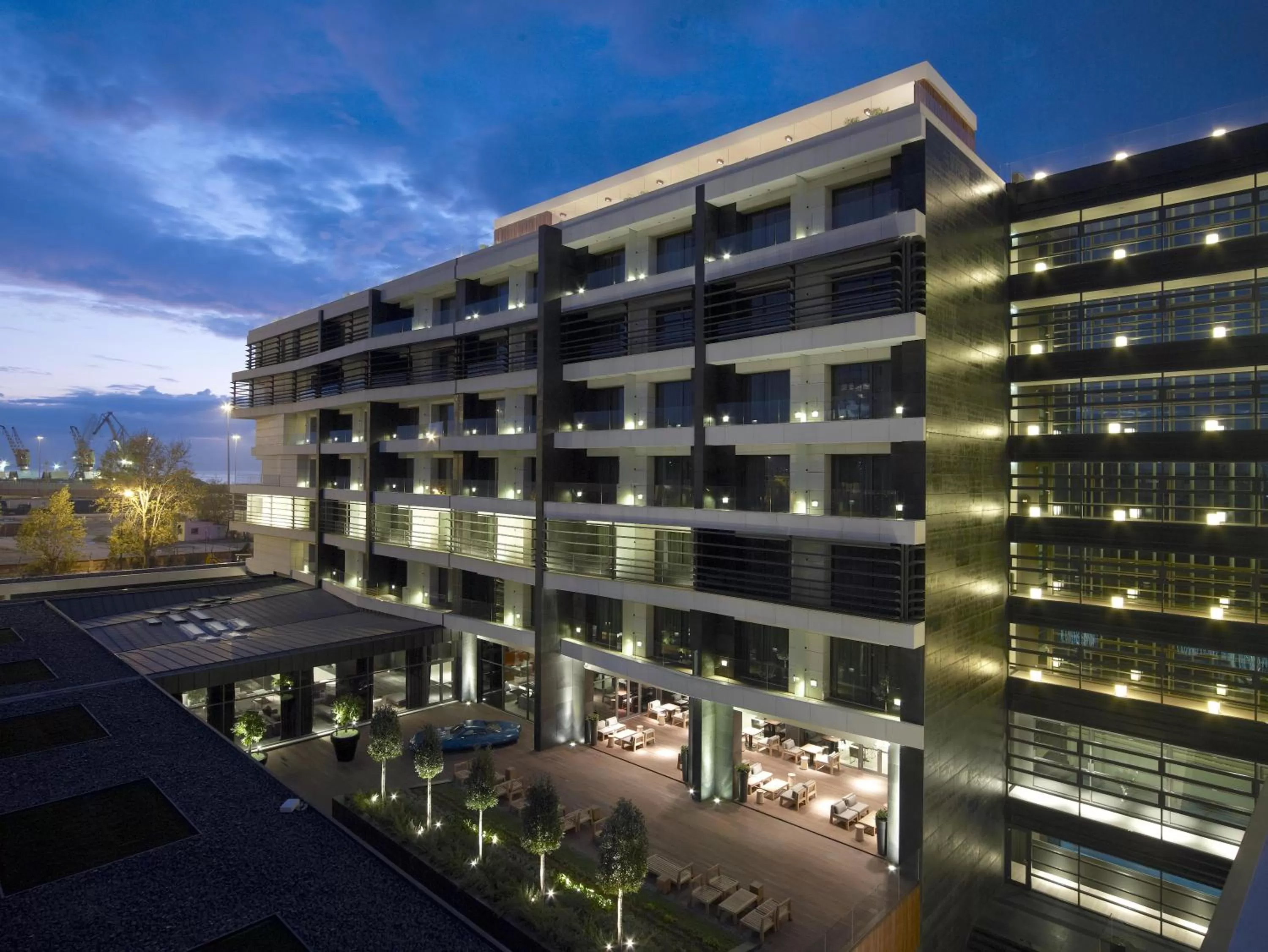 Property building in The Met Hotel Thessaloniki, a Member of Design Hotels