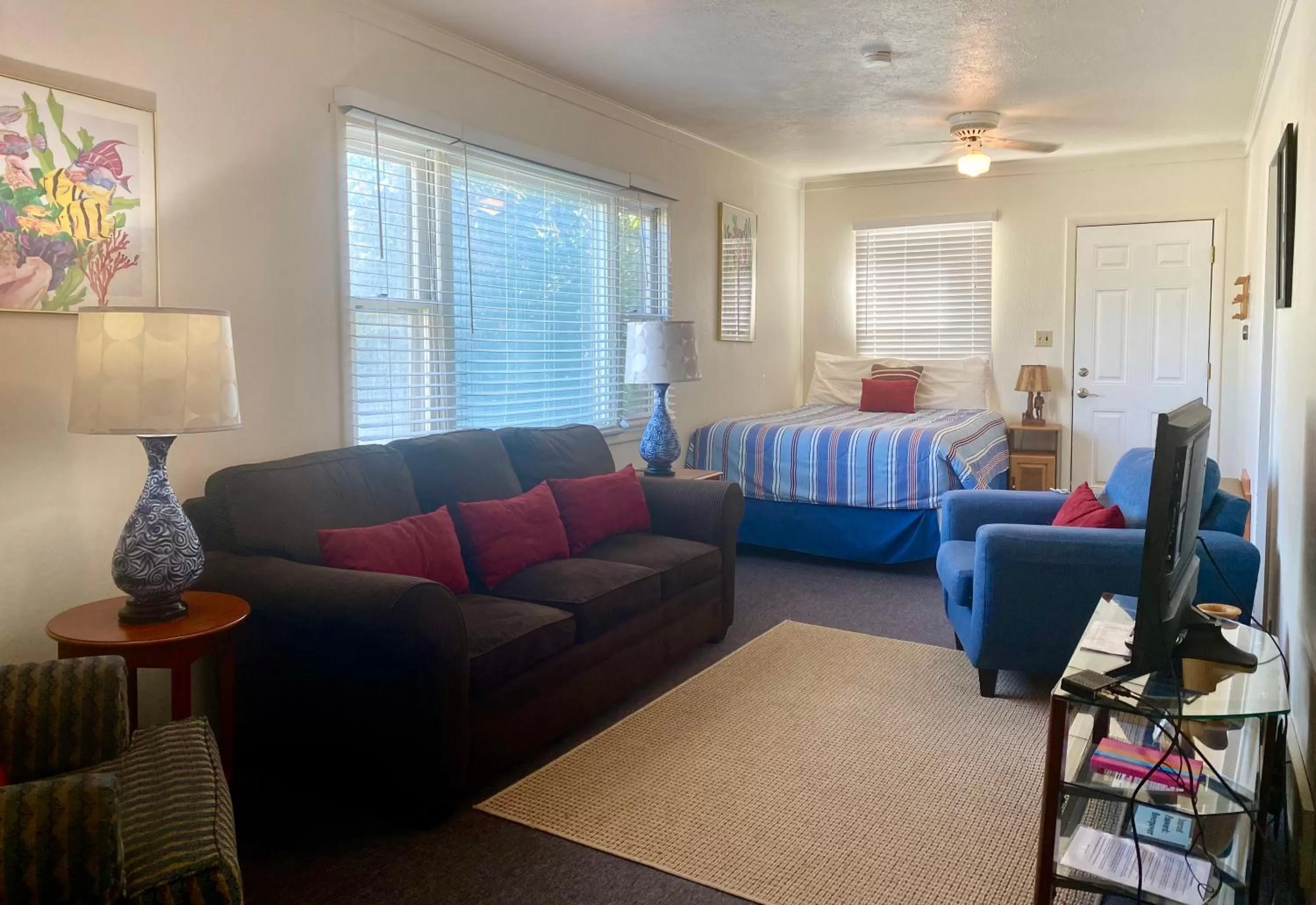 Bed in Greybull Motel