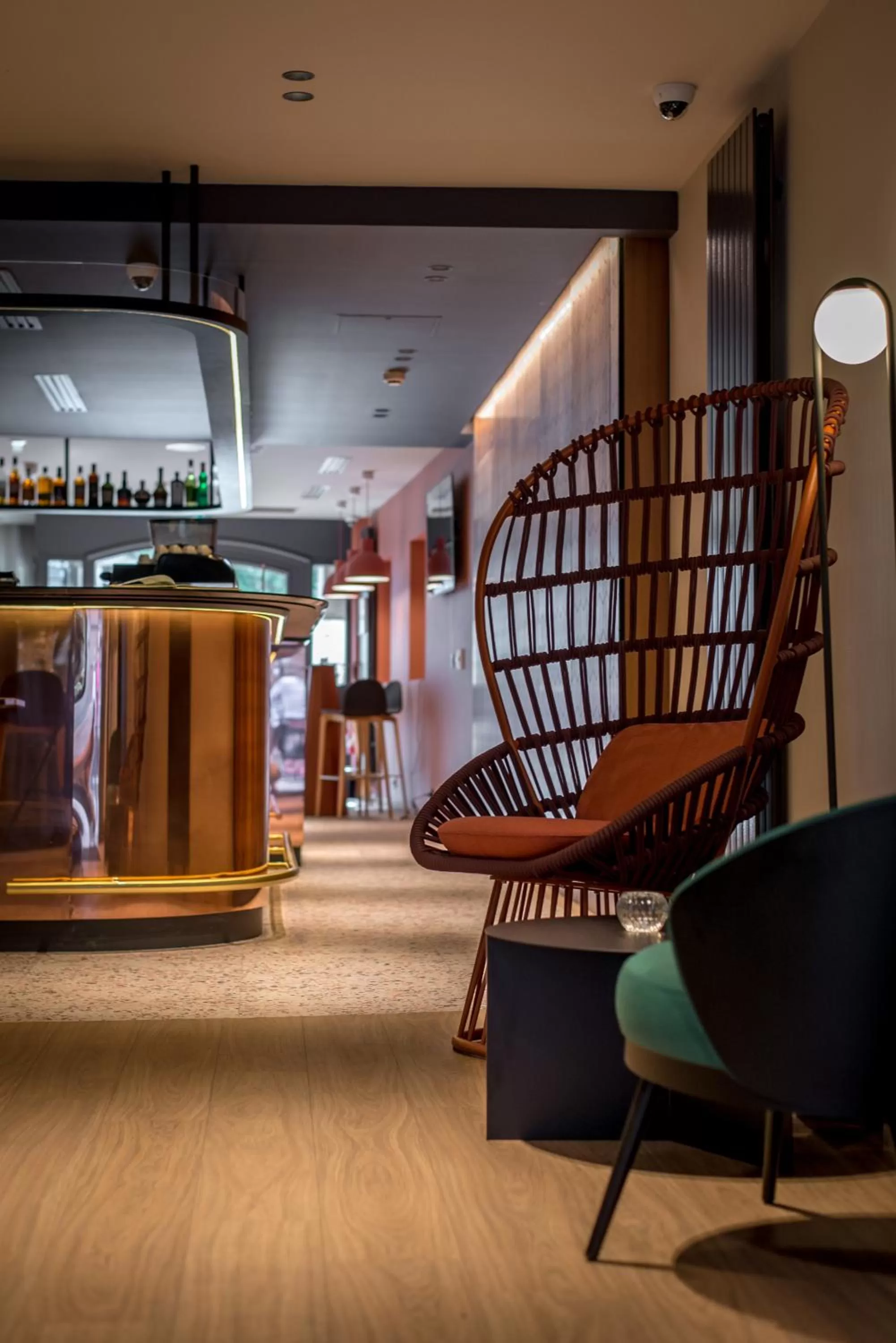 Lobby or reception in Hôtel Le Rohan, centre Cathédrale
