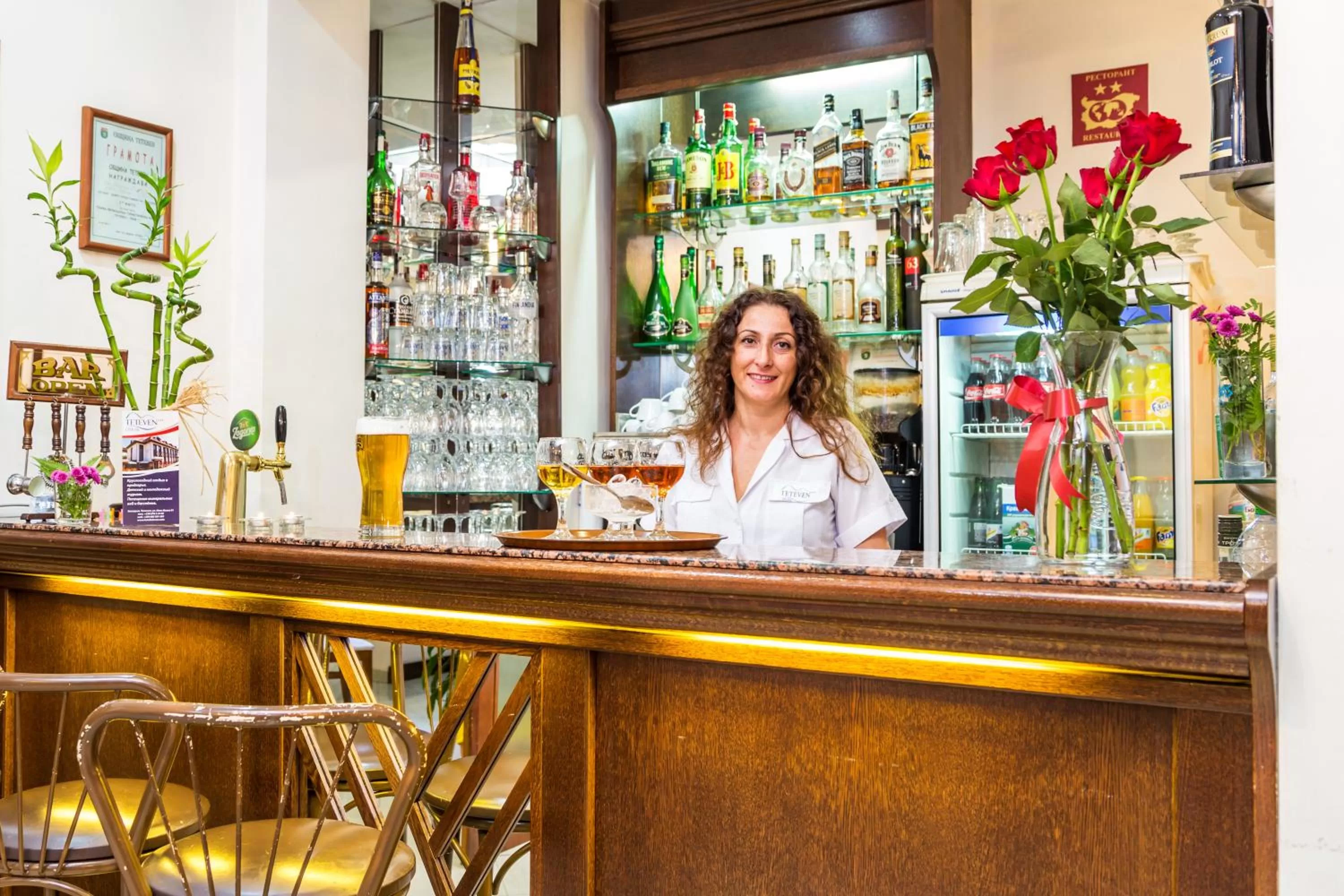 Staff, Lounge/Bar in Family Hotel Teteven