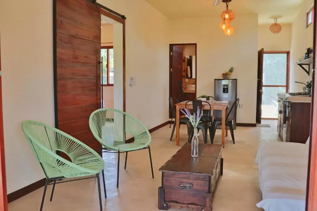 Dining area in Hotel Sur Bacalar