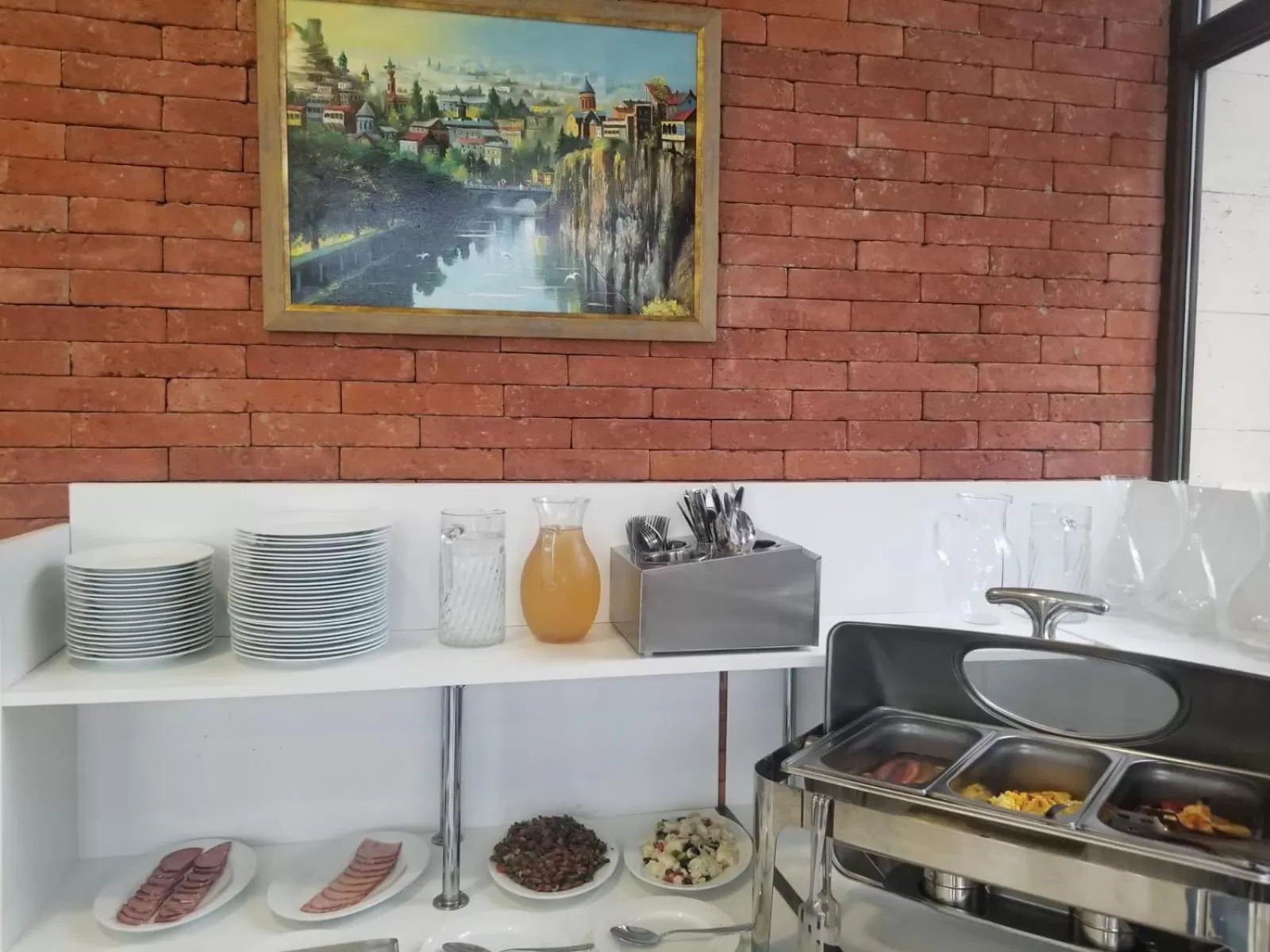 Breakfast in Vita Gardenia Hotel Tskaltubo