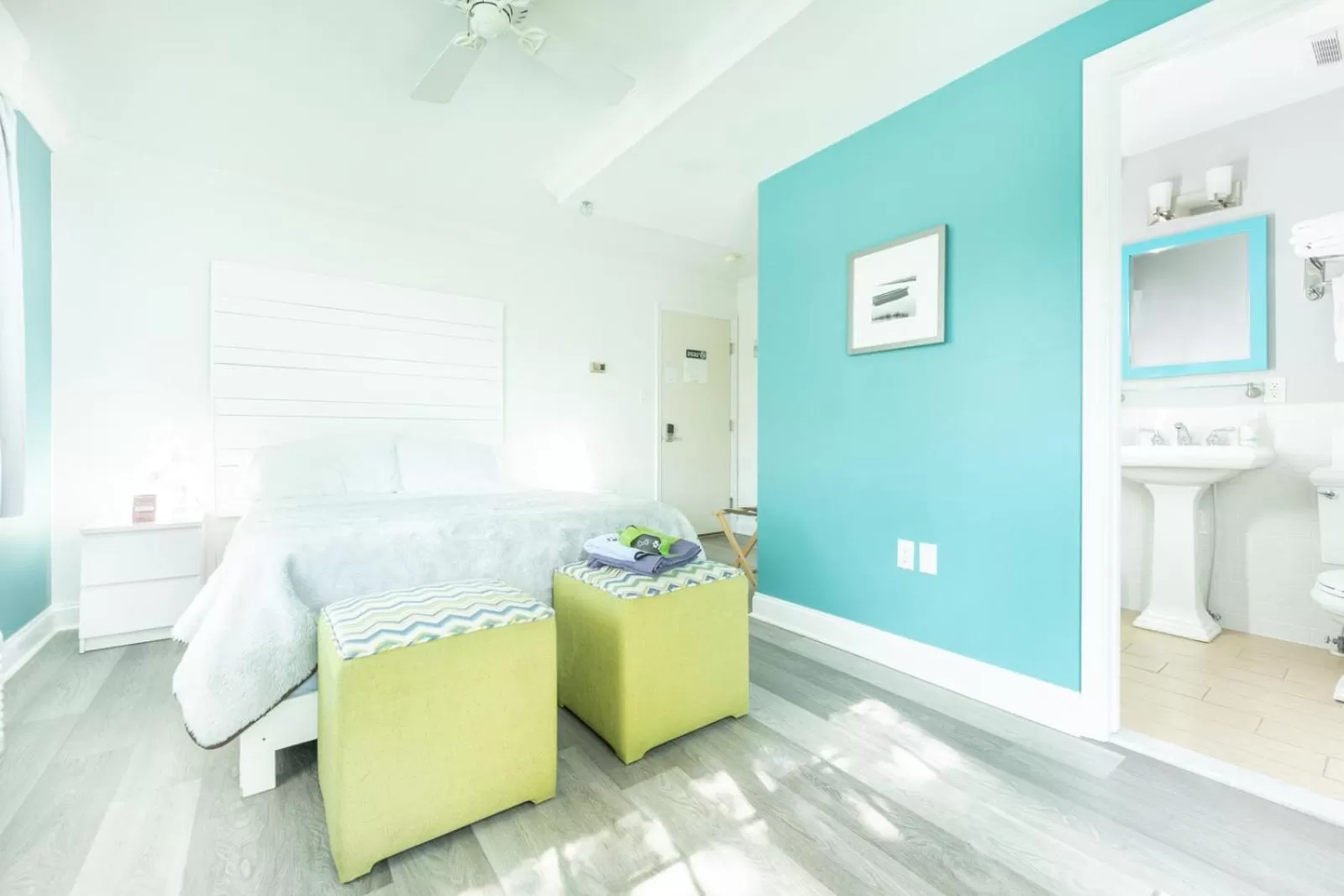 Bed in Canalside Inn