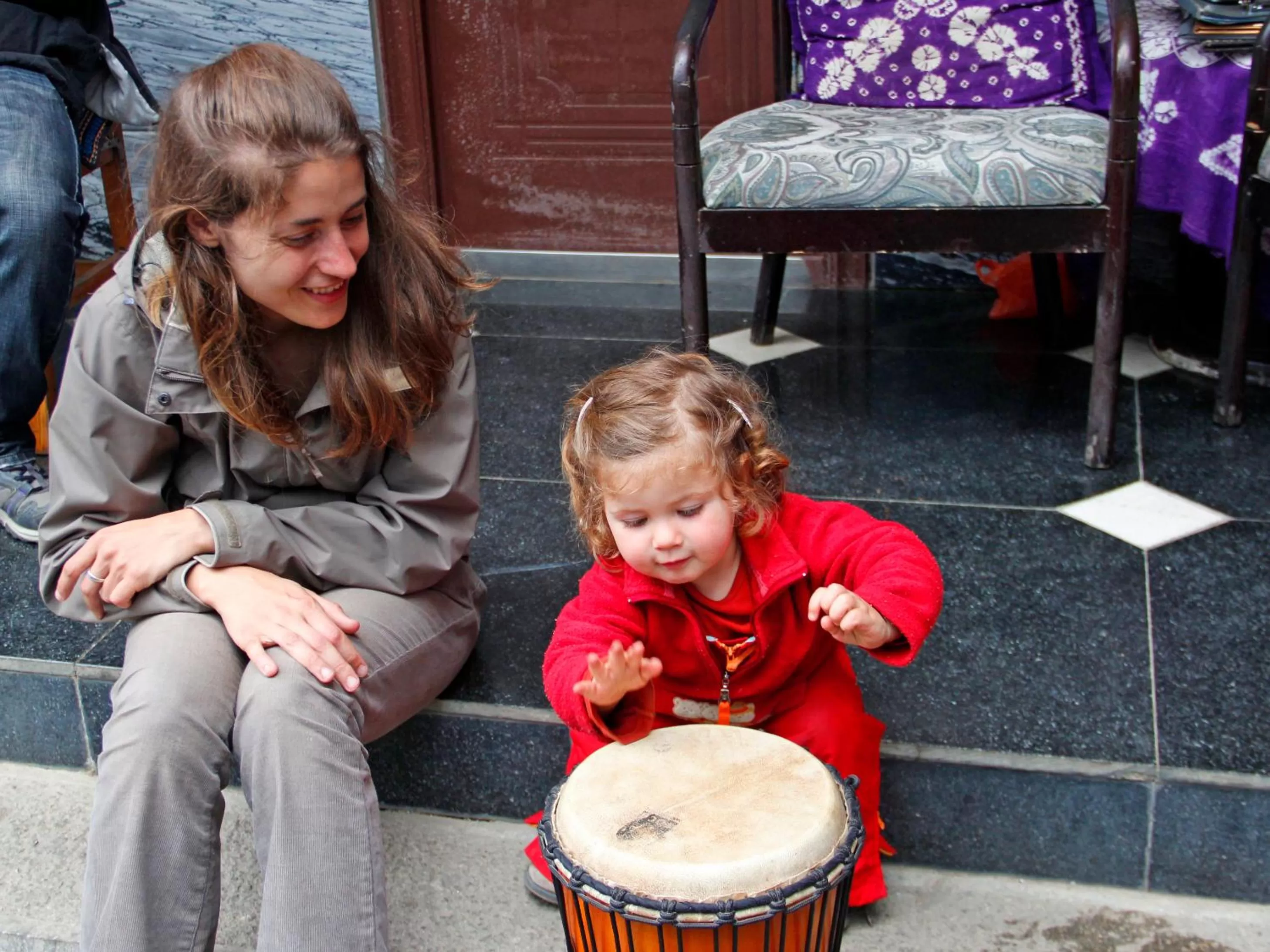 Children in The Lily Pad Inn