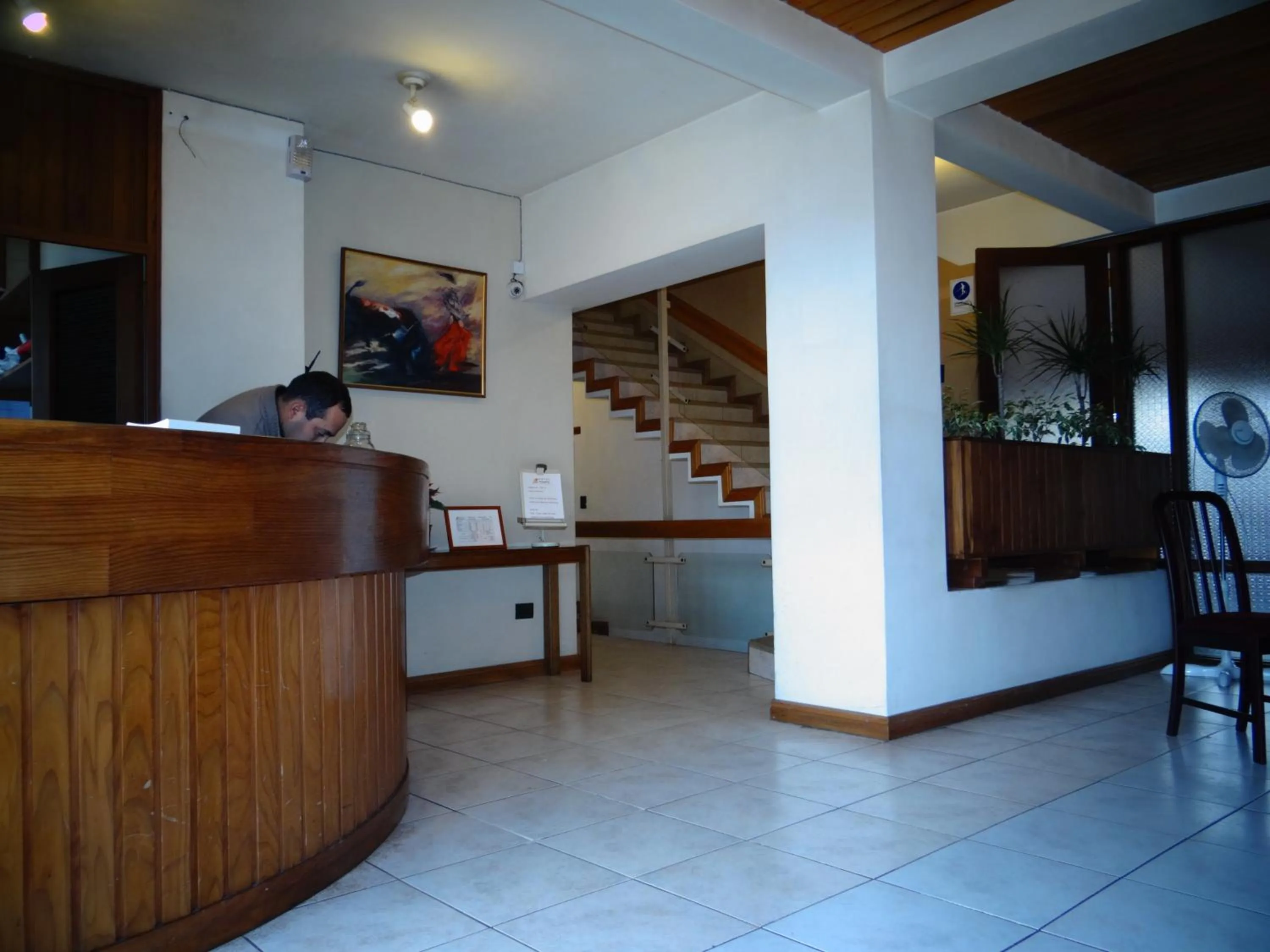 Lobby or reception in Hotel Antupiren