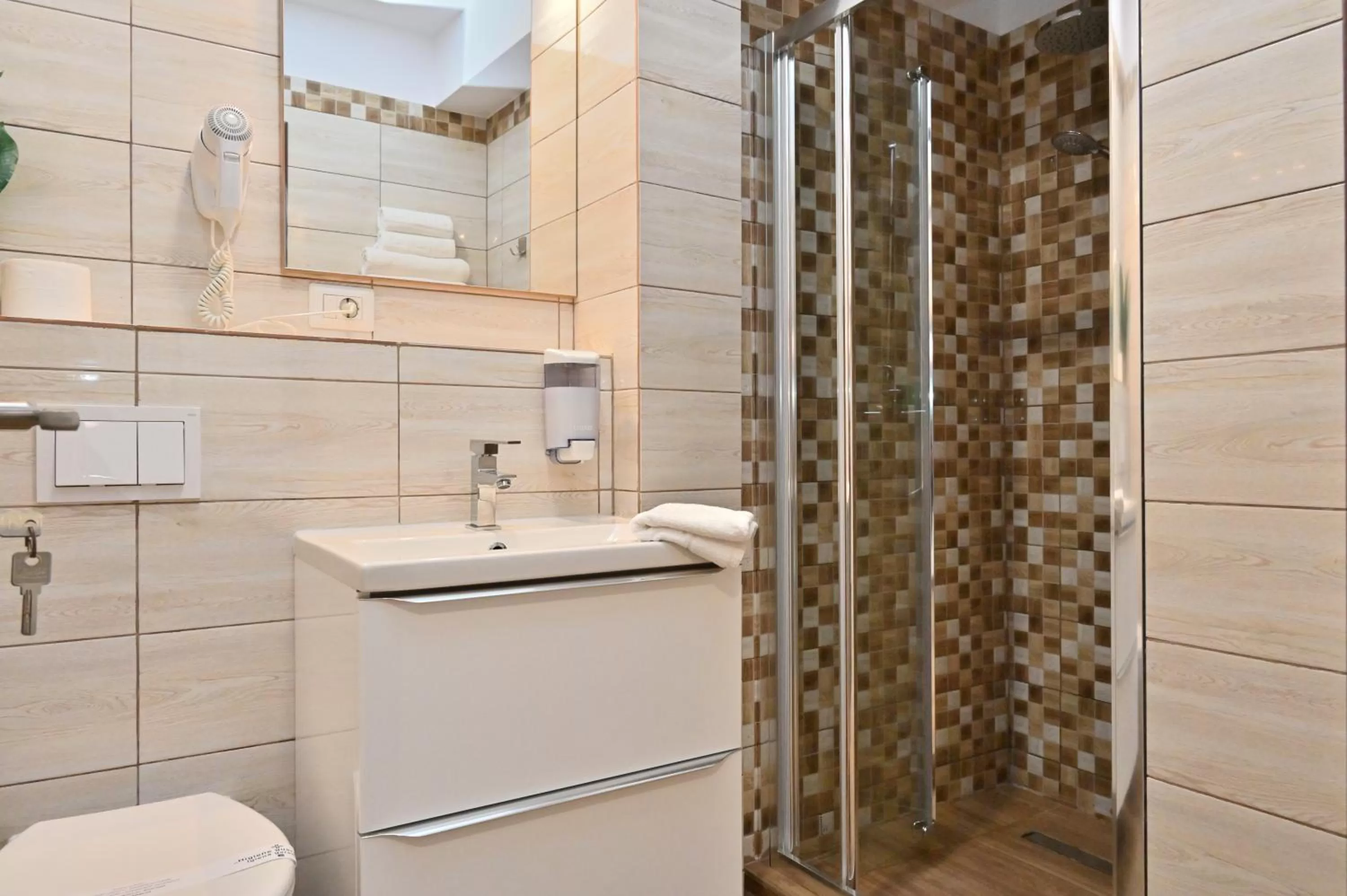 Shower in Durau Residence