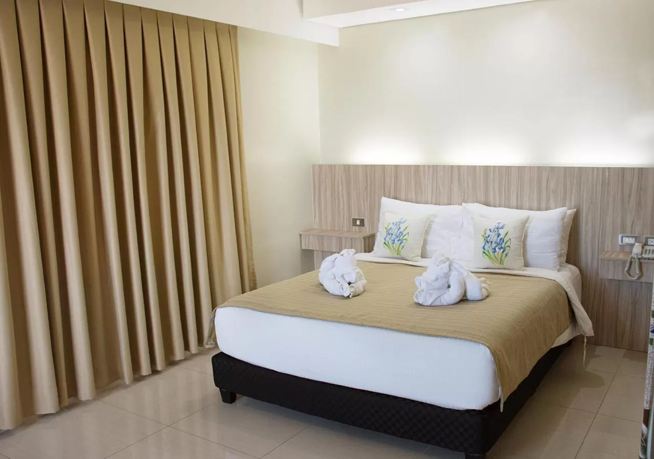 Bed in Alicia Apartelle