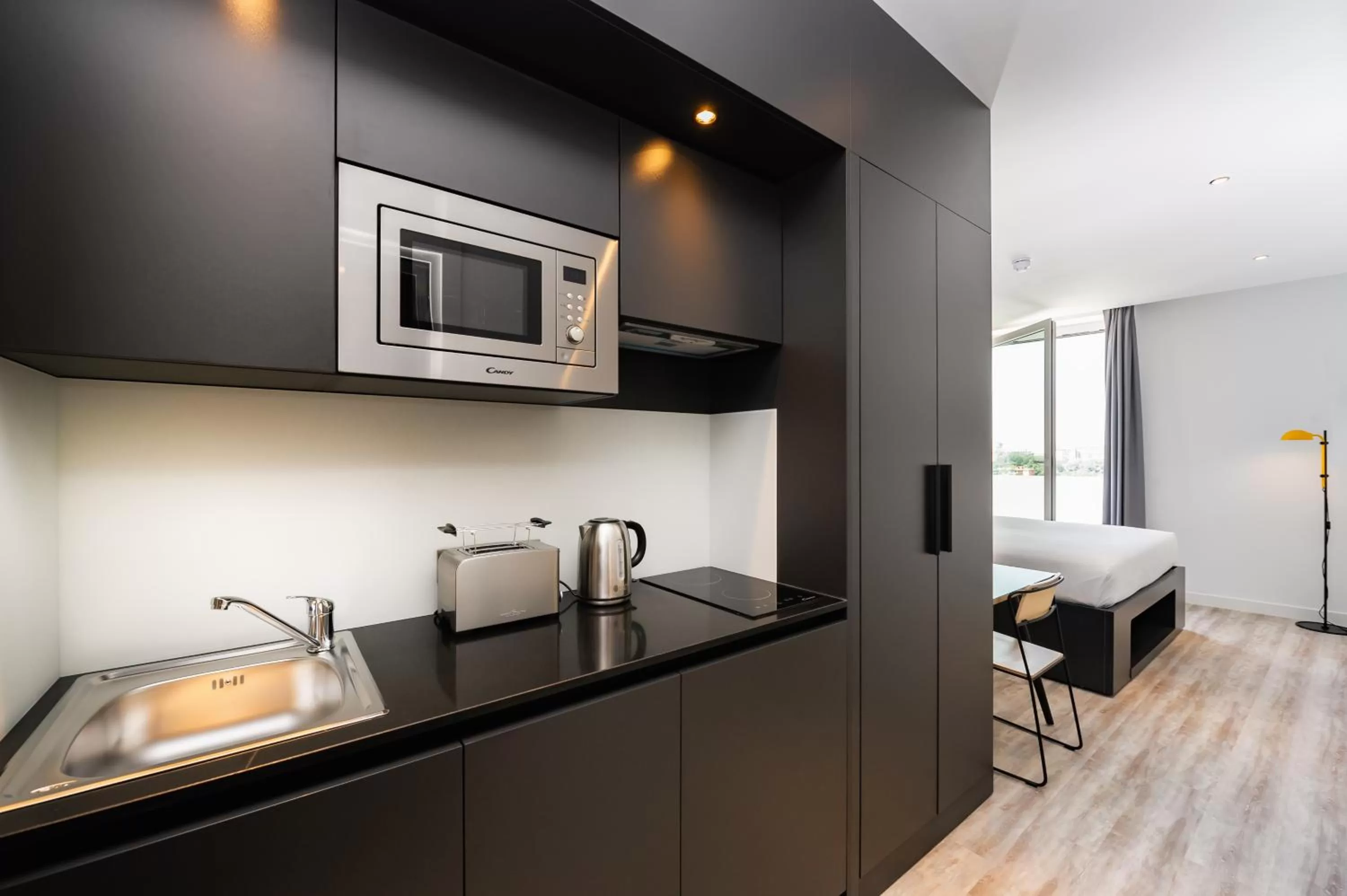 Kitchen or kitchenette in Staycity Aparthotels Venice Mestre