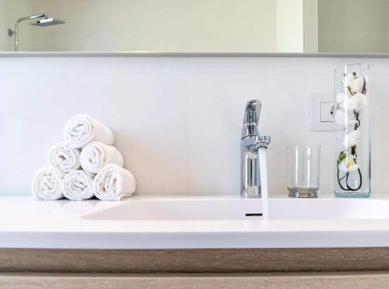 Bathroom in OneLuxStay near Diamond District