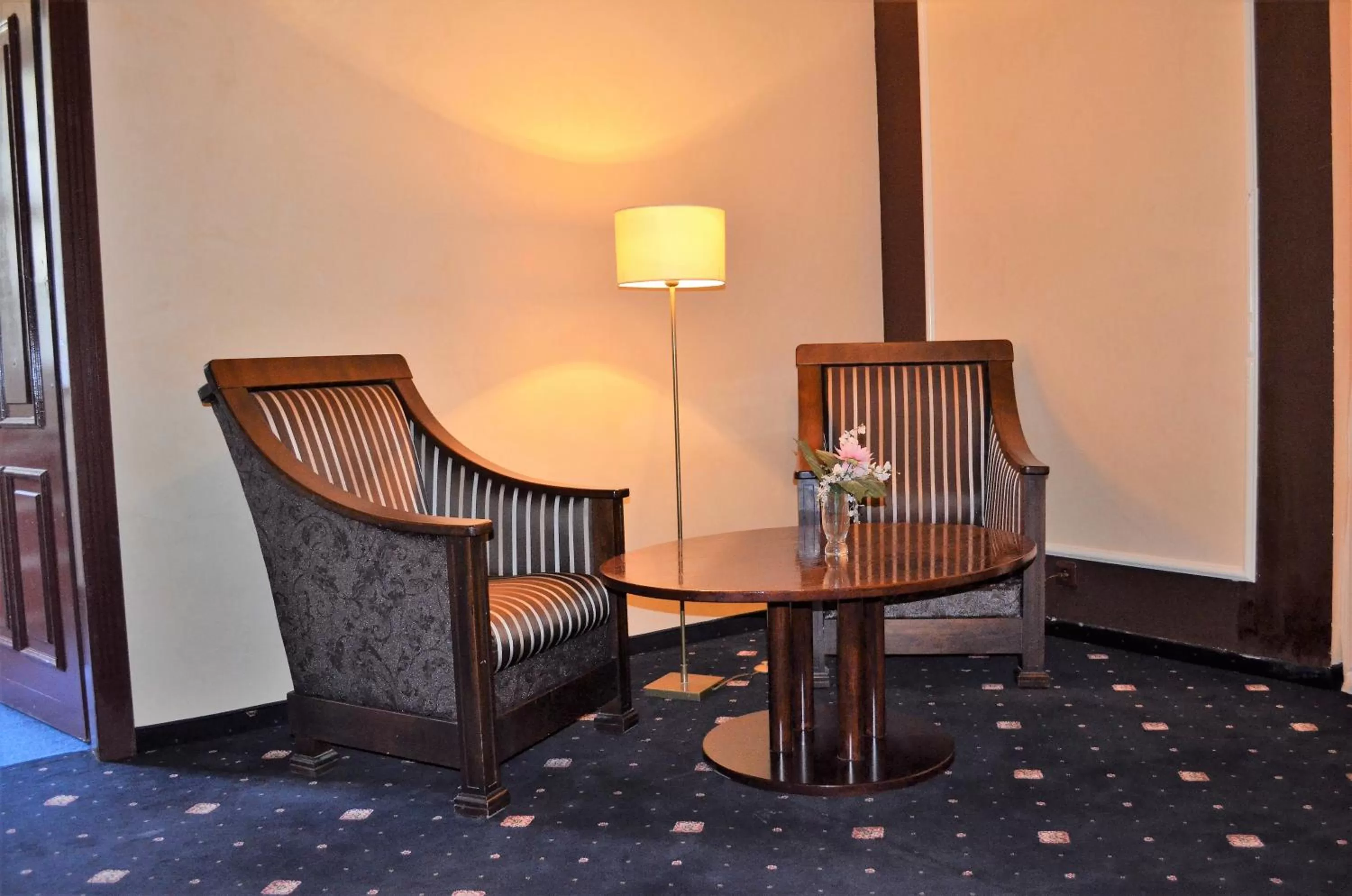 Seating area in Hotel Petr