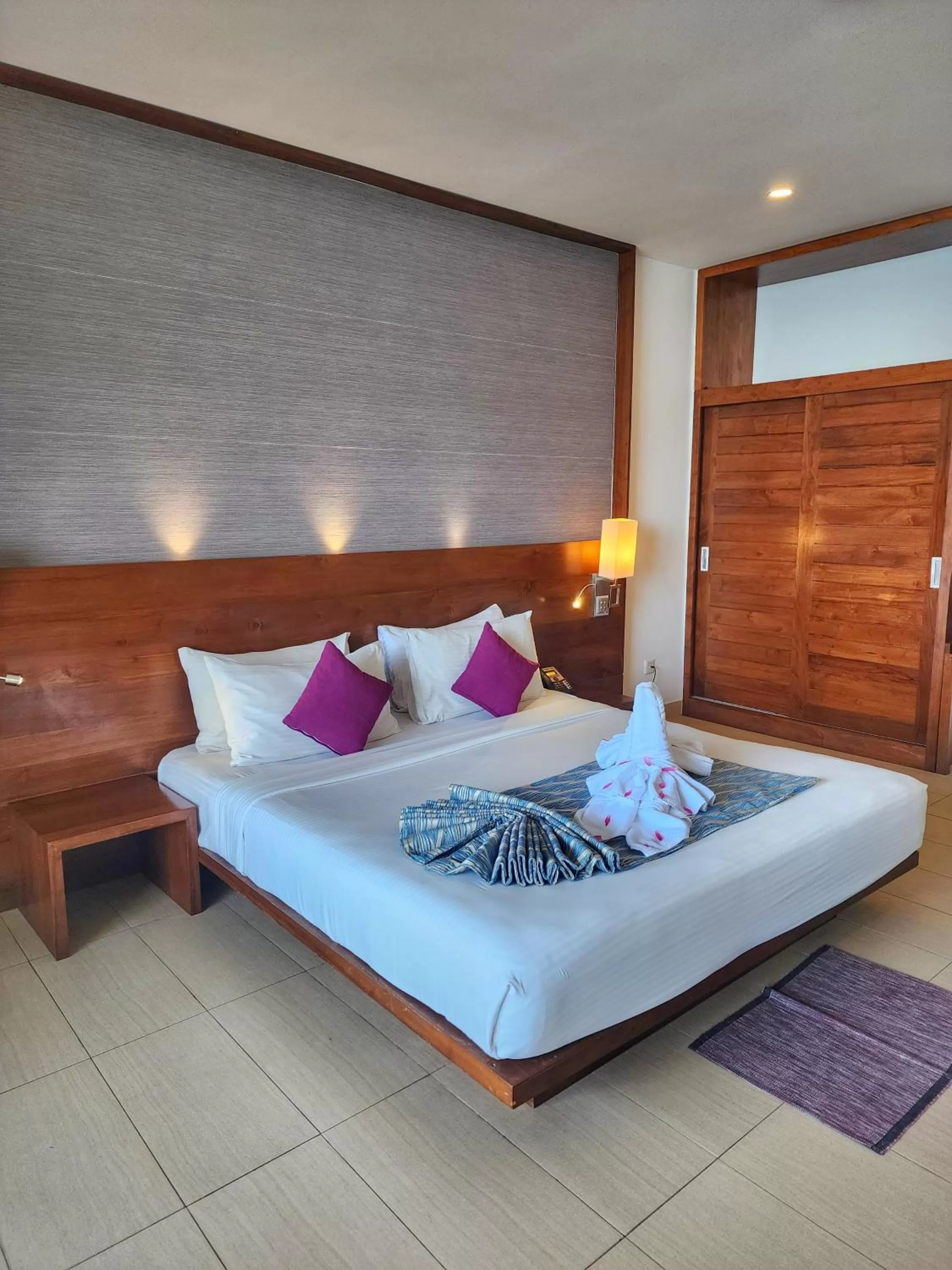 Bed in Amagi Aria Airport Transit Hotel