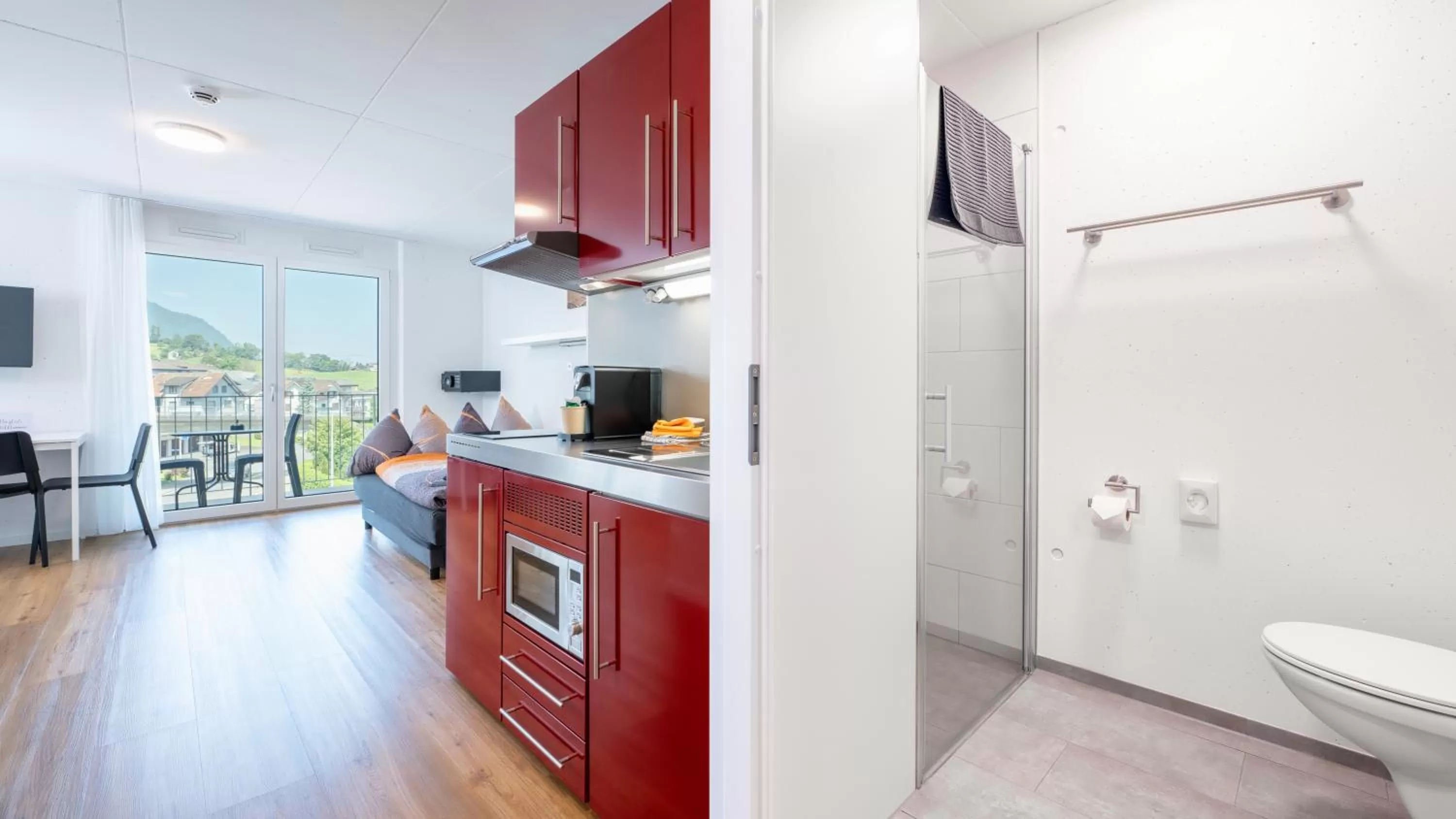 Bathroom in Anstatthotel Goldau - self-check-in