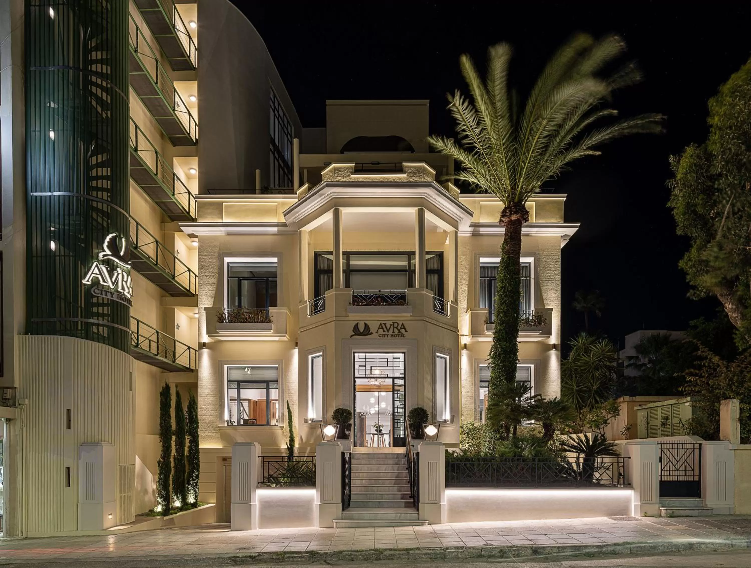 Property building in Avra City Boutique Hotel