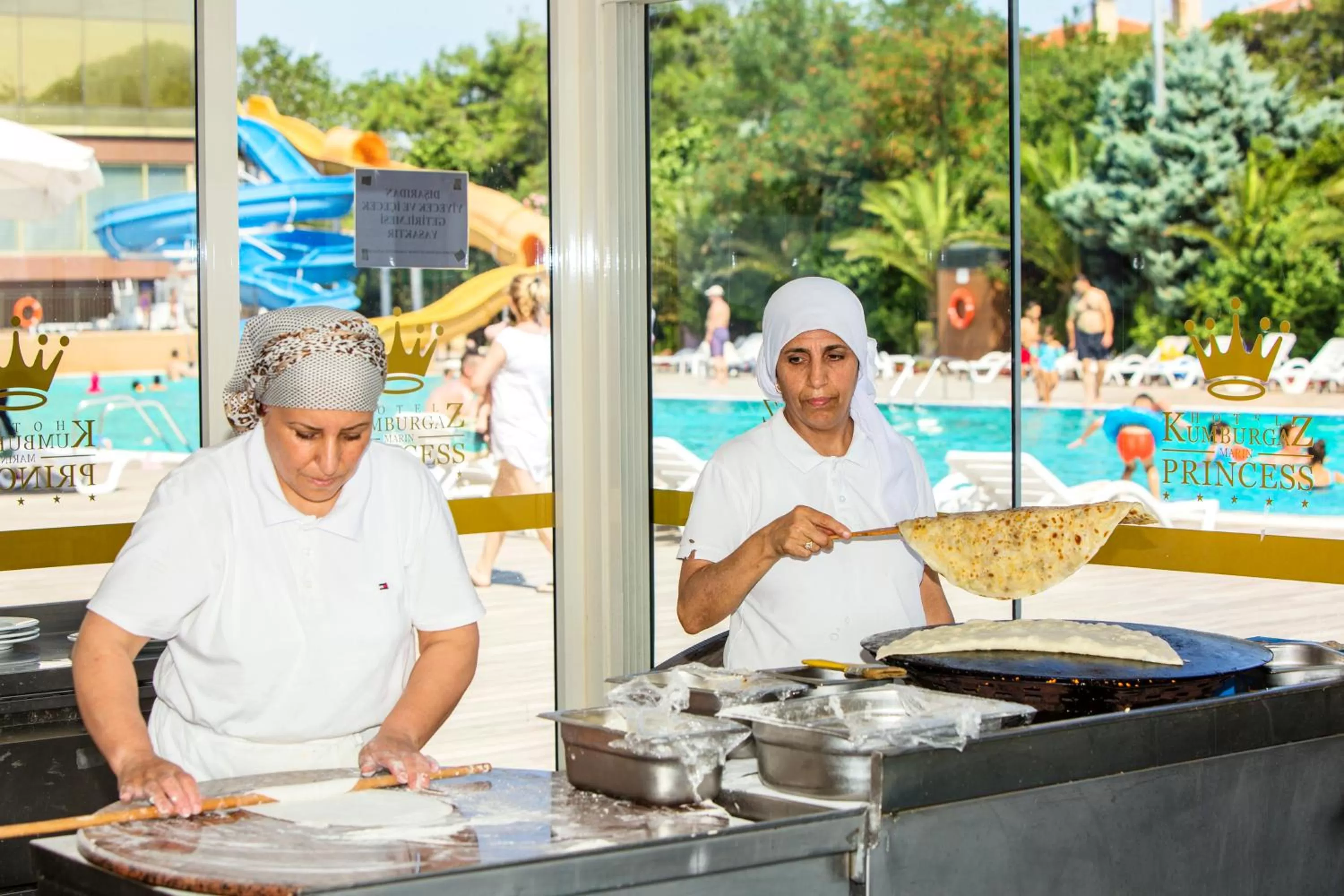 Staff in Kumburgaz Marin Princess Hotel