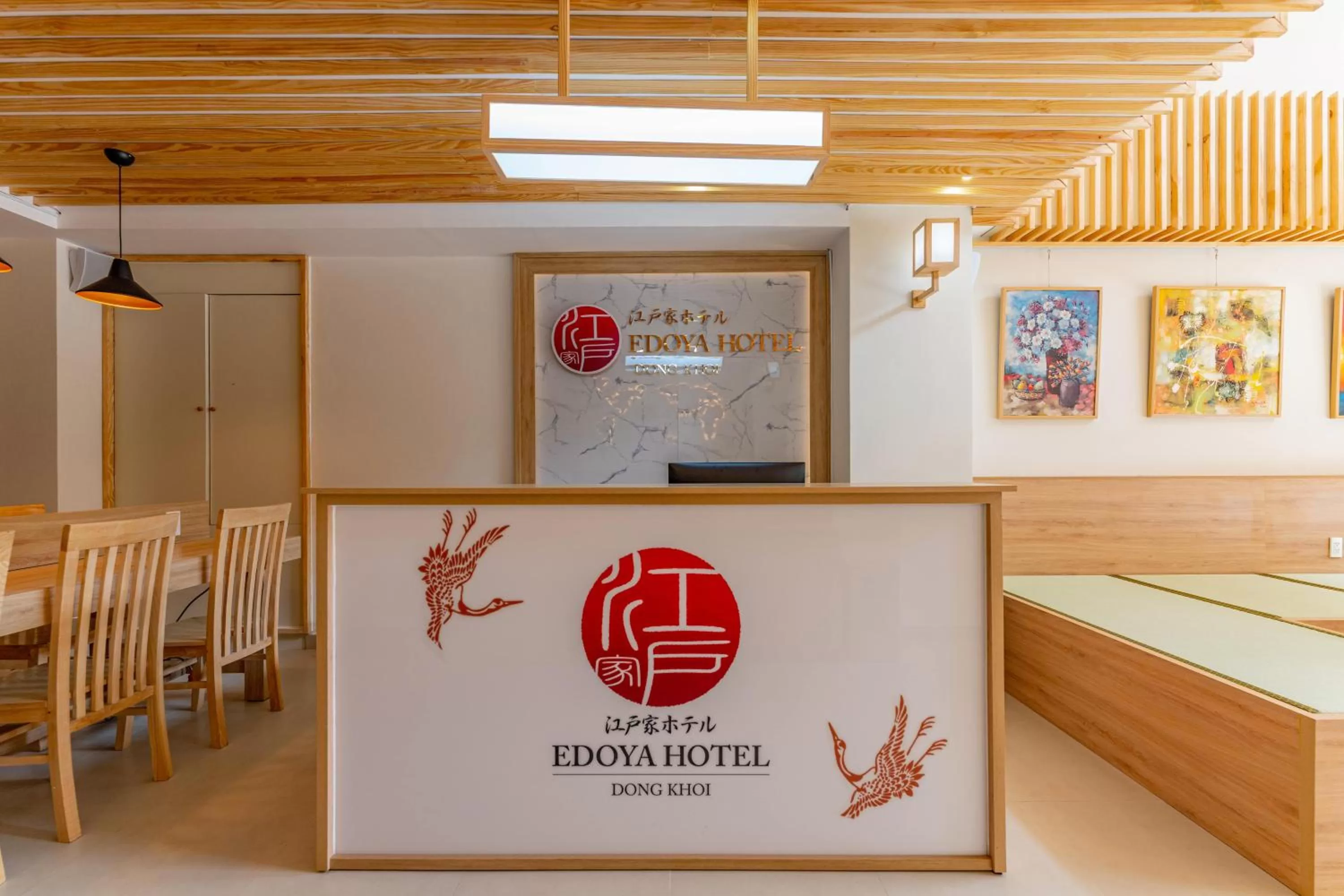 Property logo or sign in Edoya hotel Dong Khoi