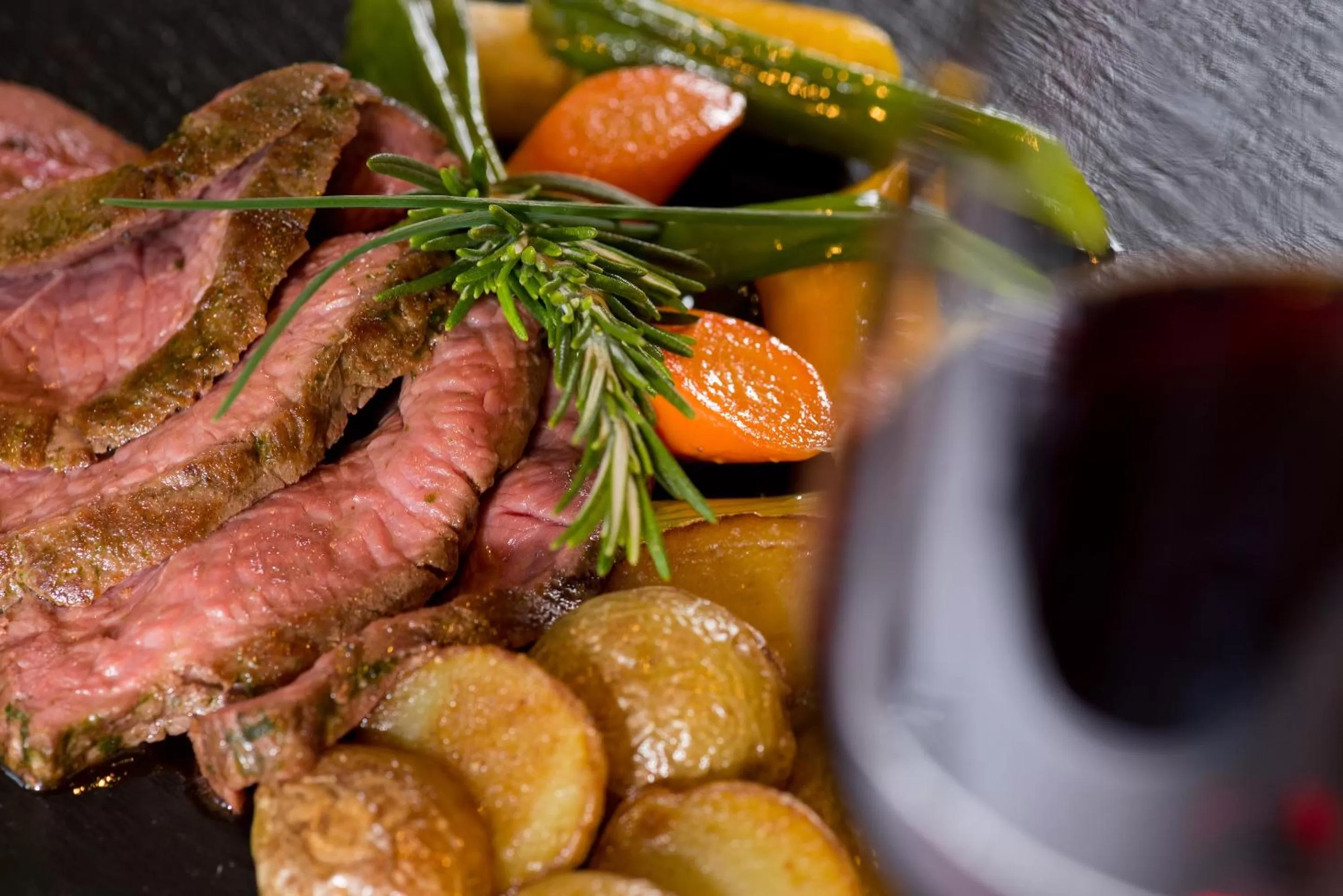 Food and drinks in Jungfrau Hotel