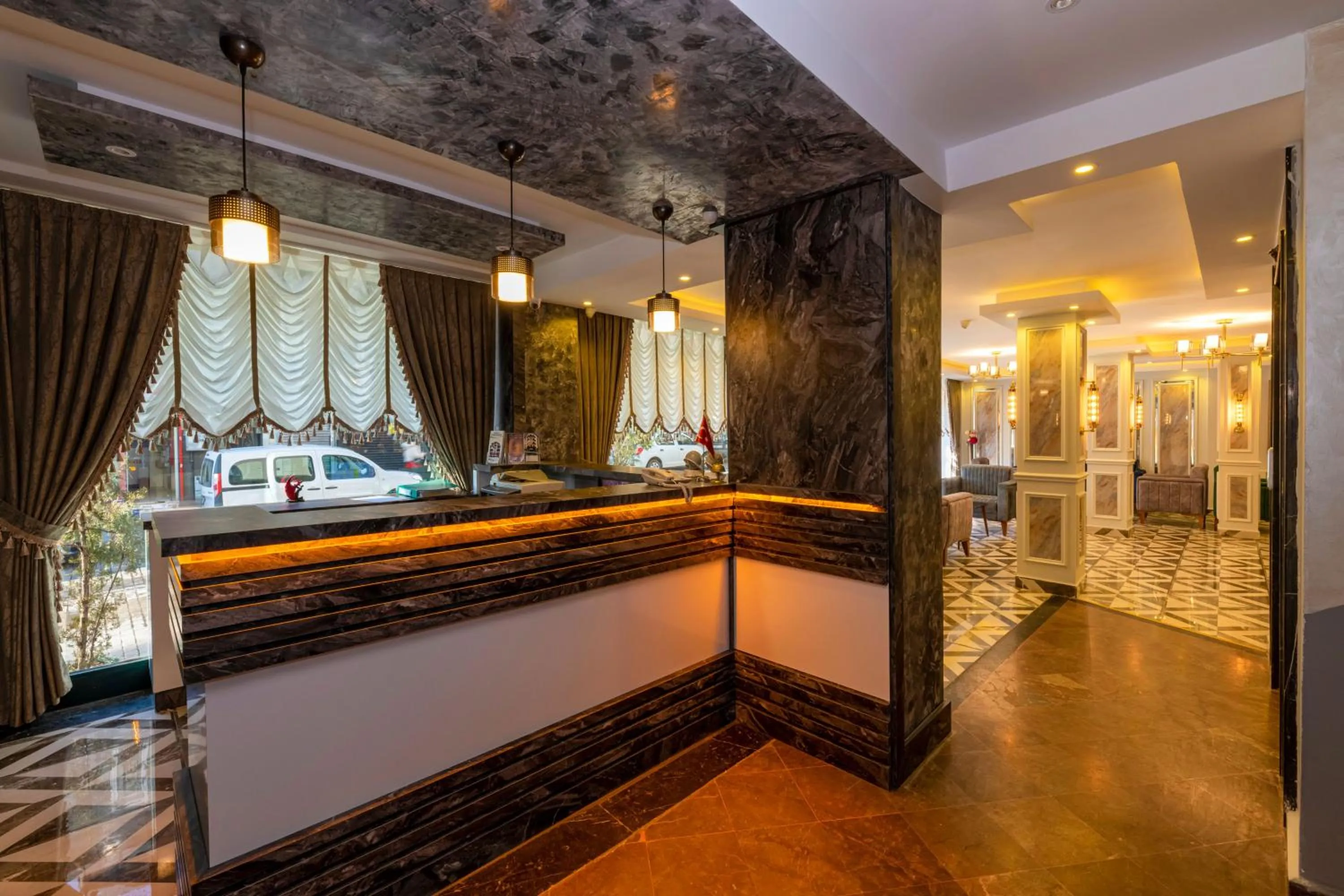 Lobby or reception in Hotel Yesilpark