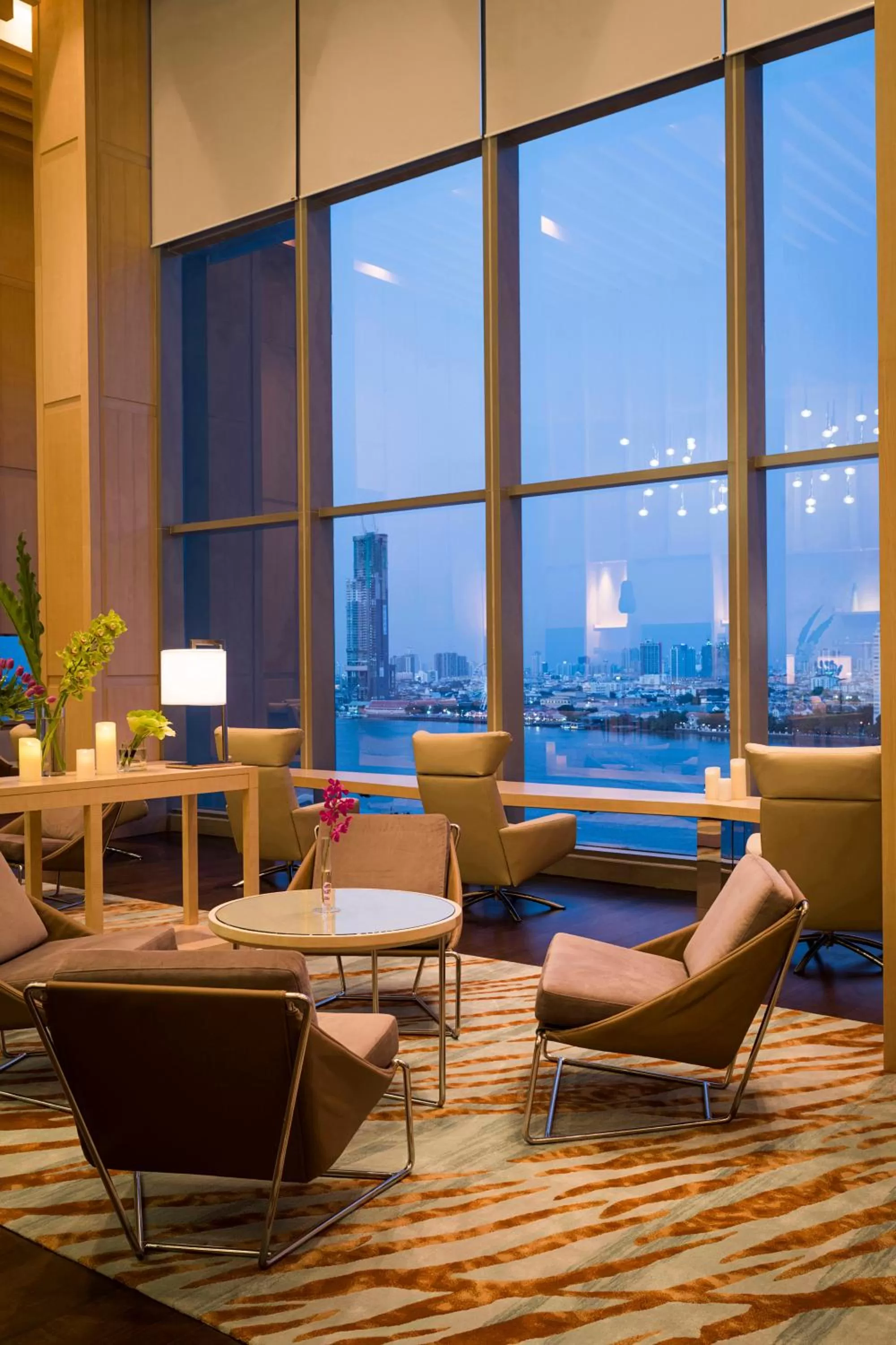 Lobby or reception in Avani Plus Riverside Bangkok Hotel