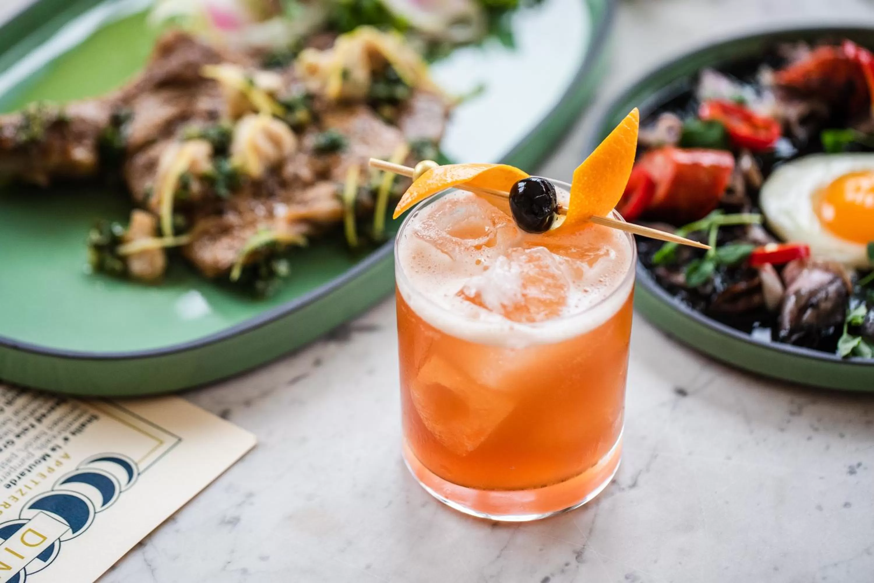 Restaurant/places to eat in La Colombe d'Or Hotel