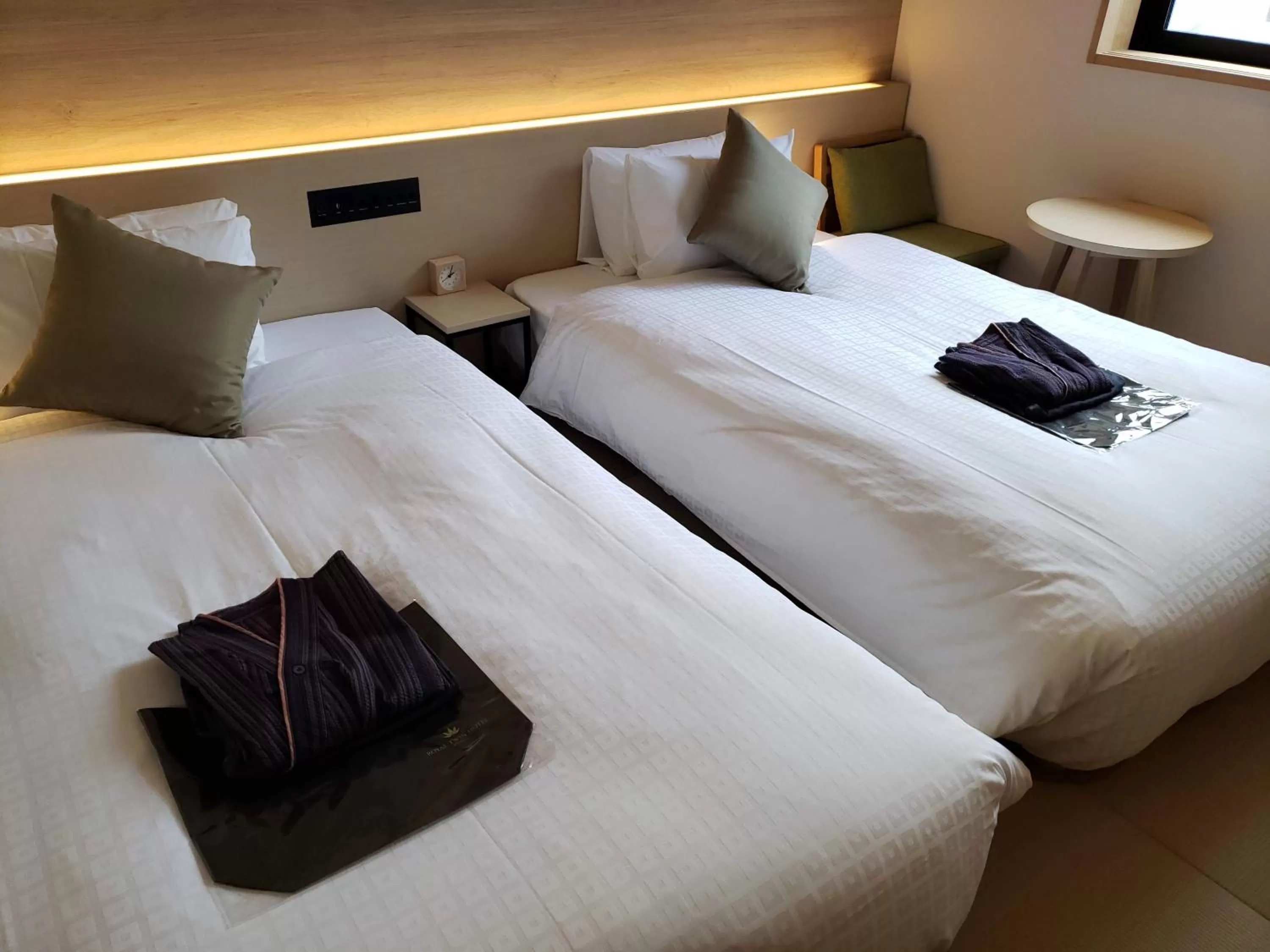 Comfort Tatami-floor Twin Room in Royal Twin Hotel Kyoto Hachijoguchi