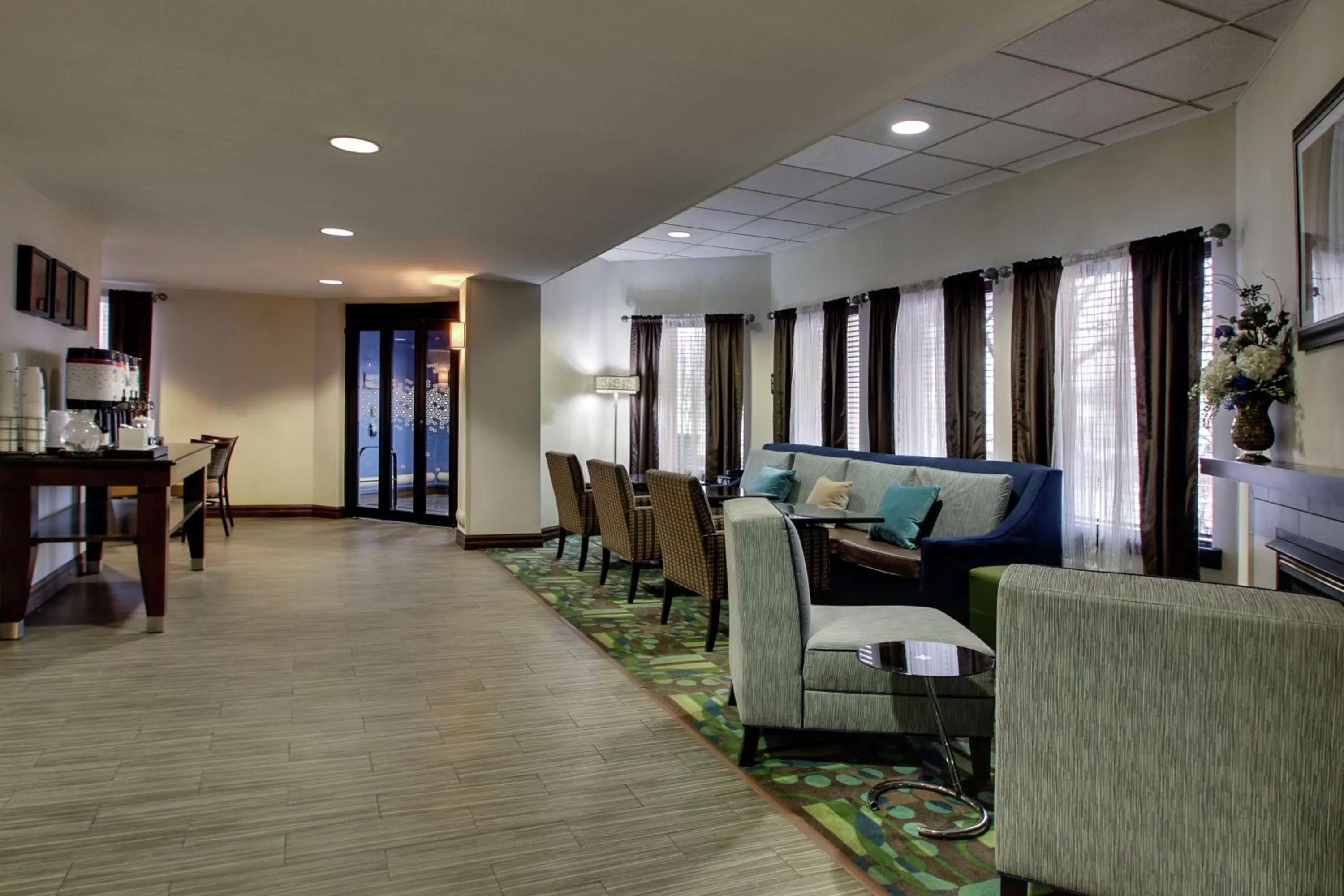 Lobby or reception in Hampton Inn DuBois