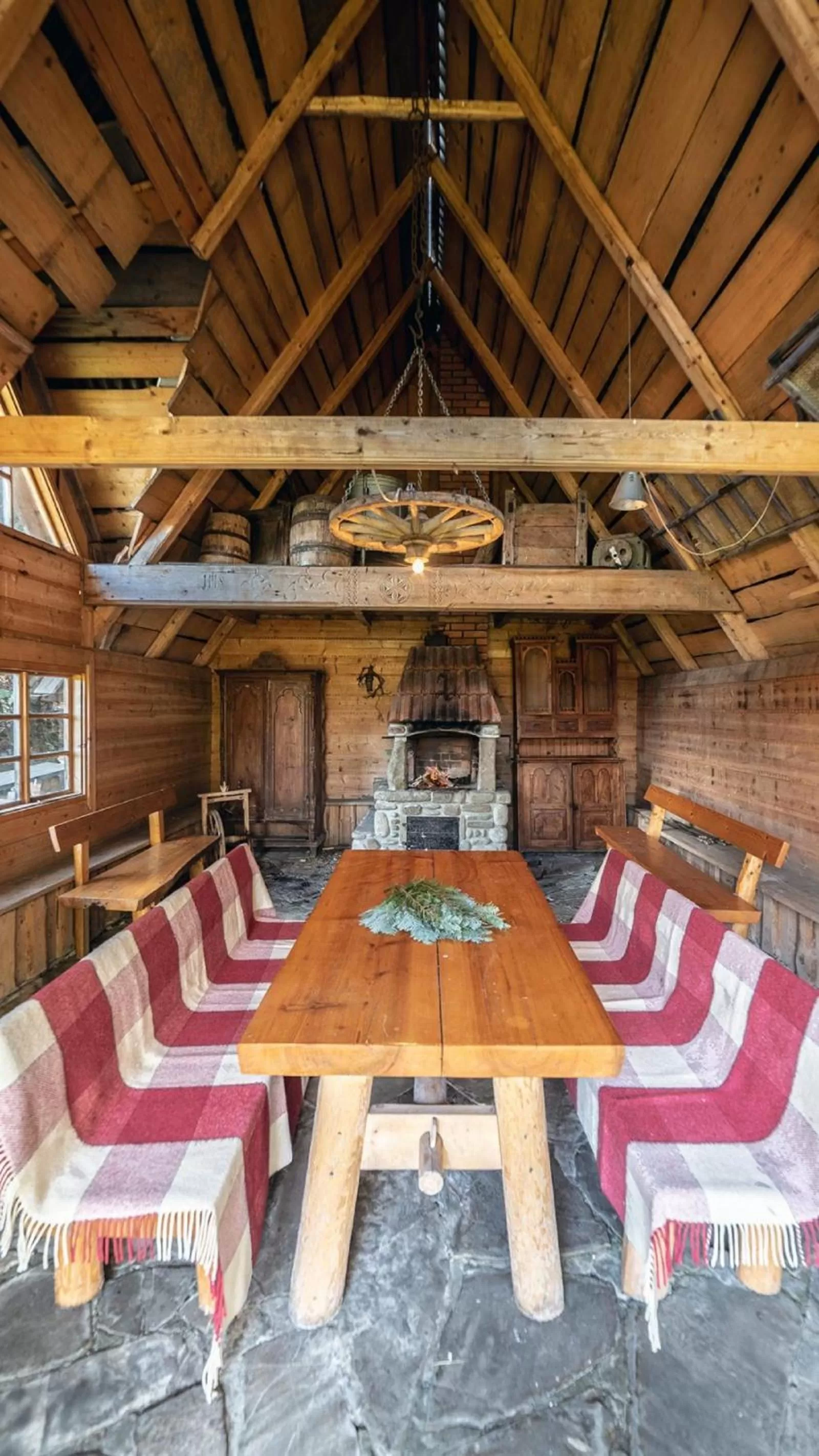 BBQ facilities in Chata u Bronka