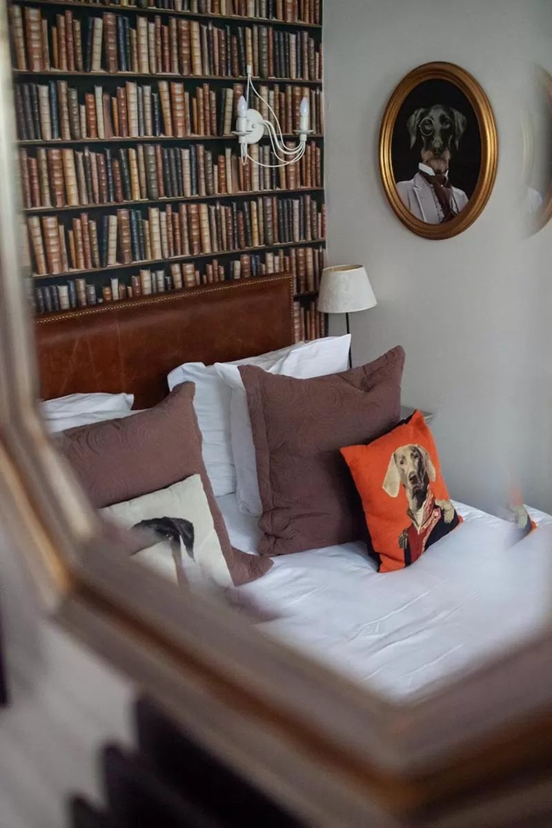 Bed in Bienvenue Chez Nous