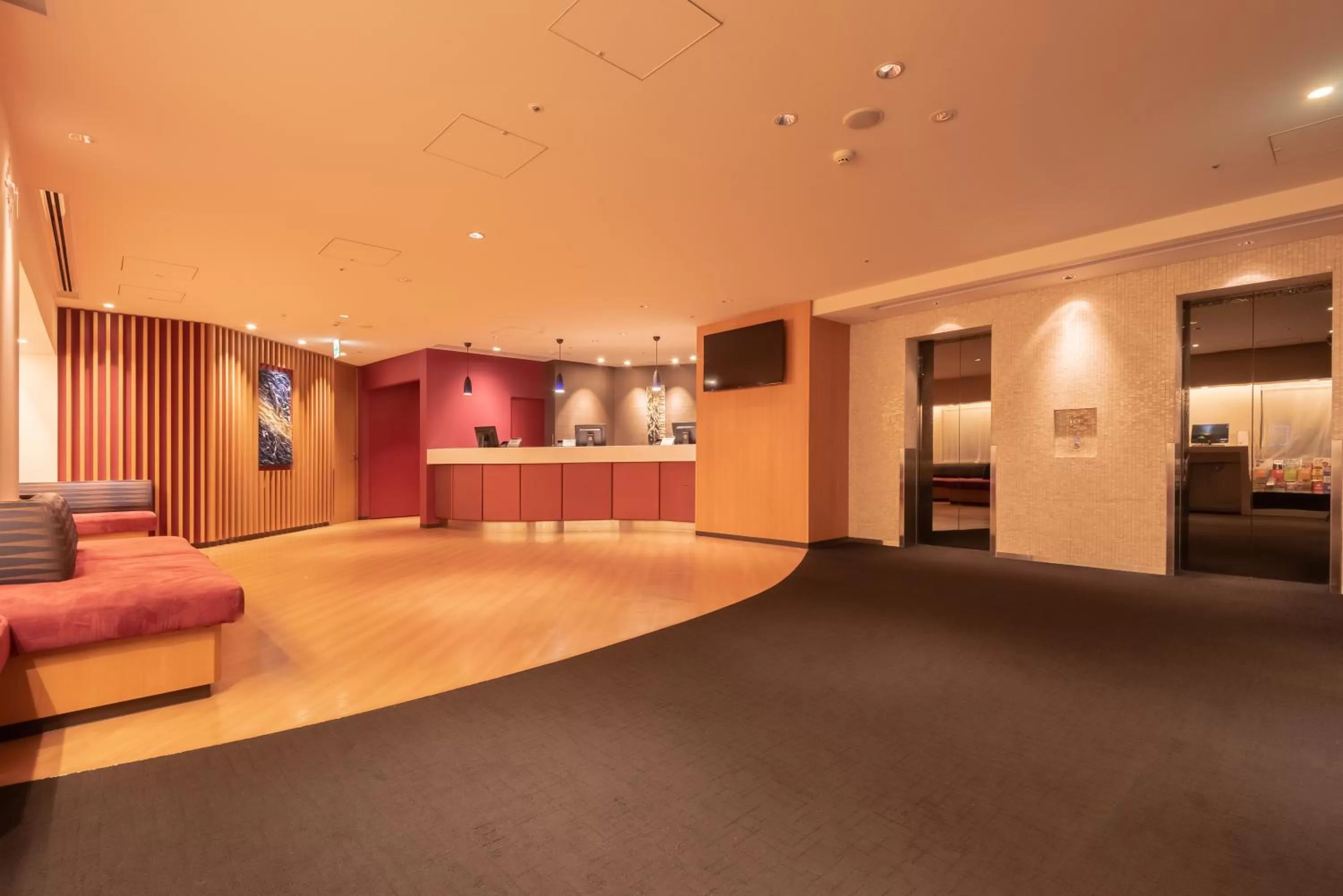 Lobby or reception in E Hotel Higashi Shinjuku