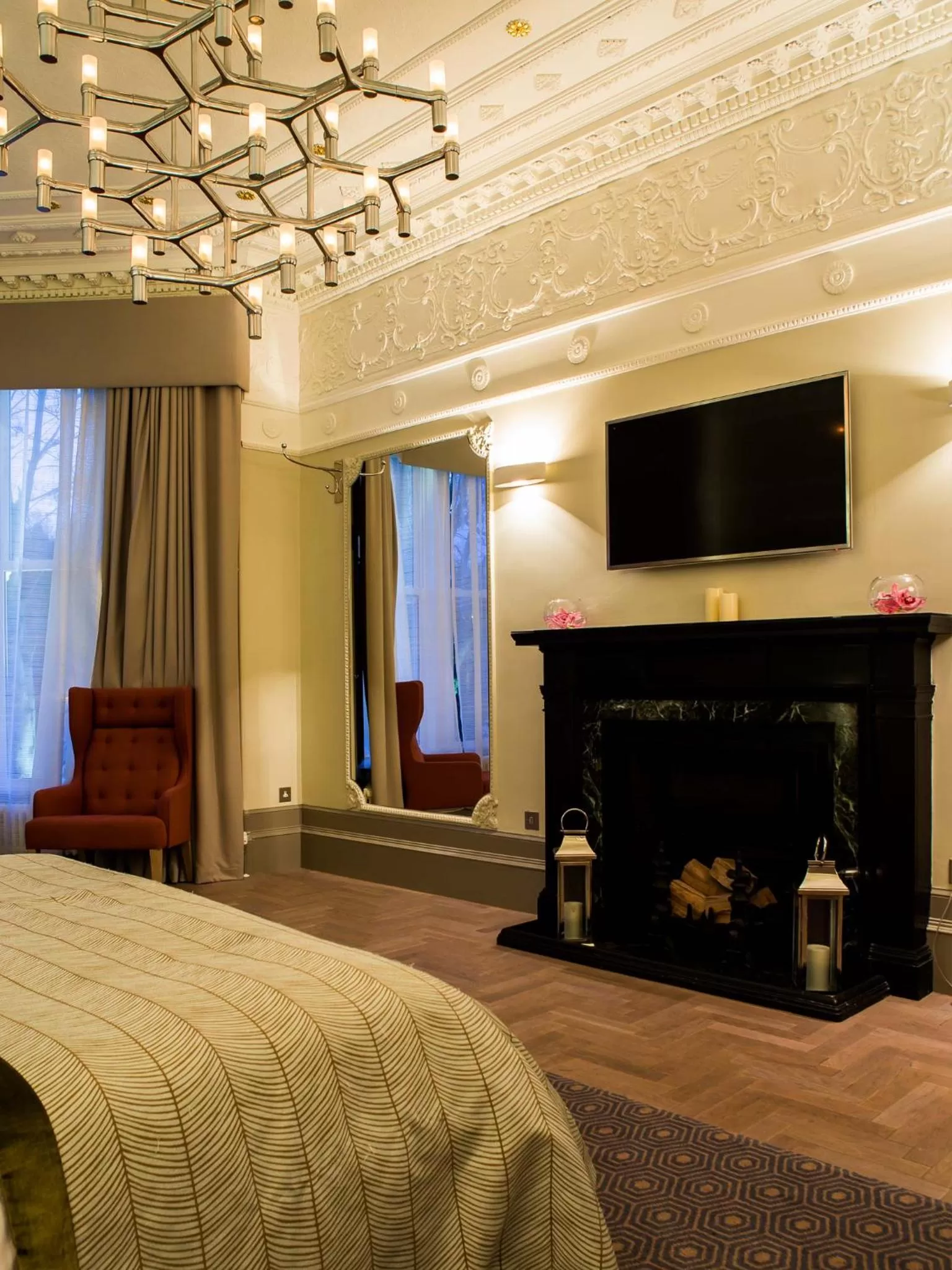 Bedroom, Bed in Lynnhurst Hotel