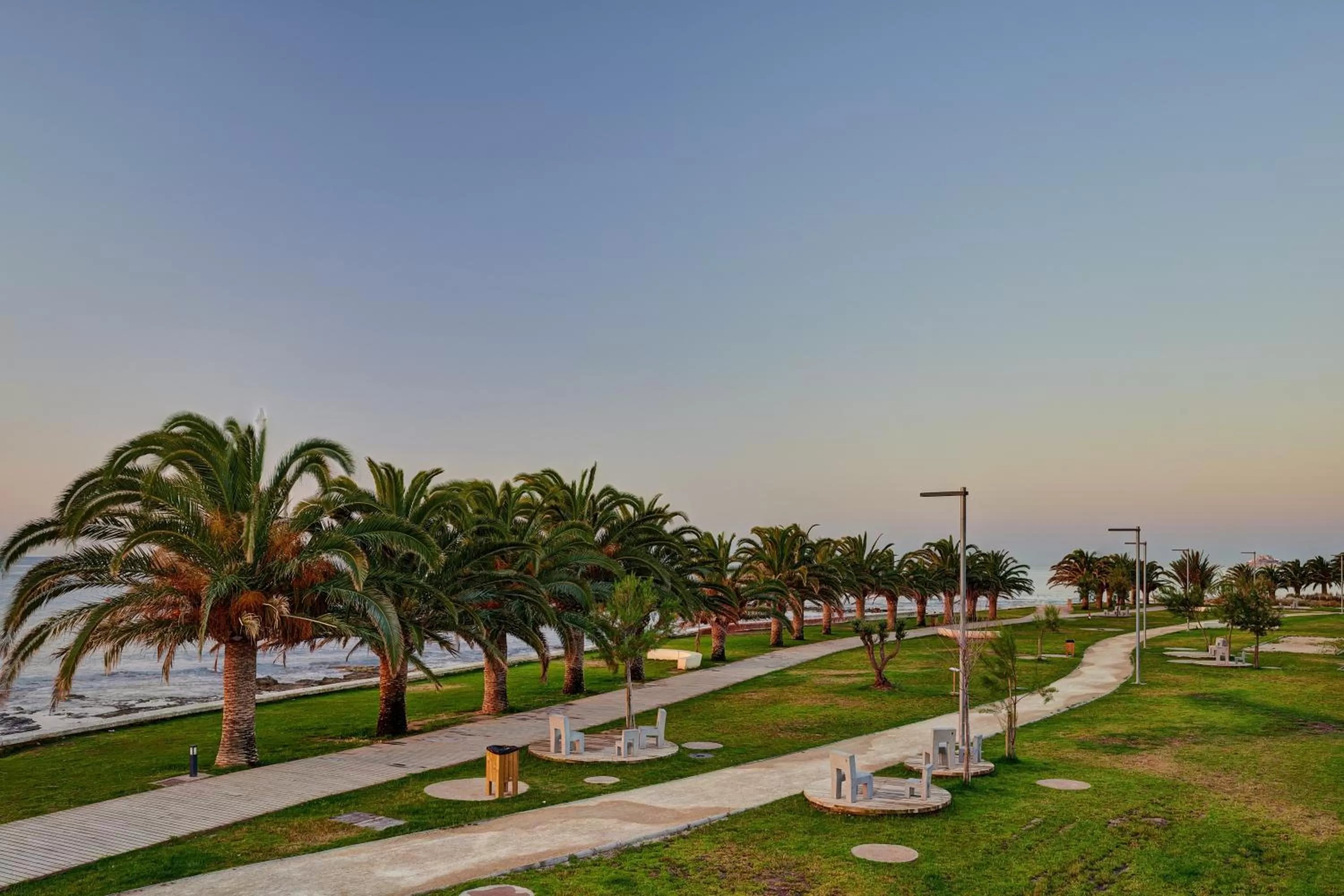 Garden in Parador de Benicarló