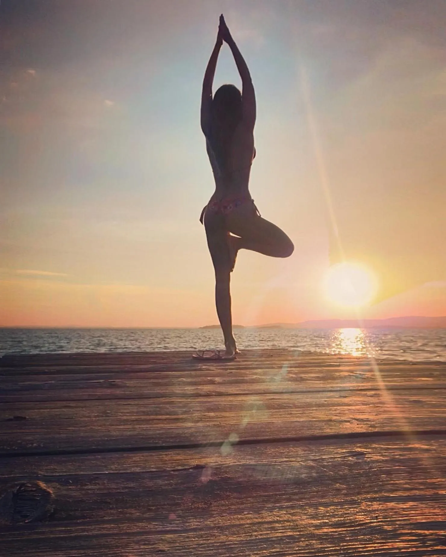 Sunset in Hotel Le Tre Isole