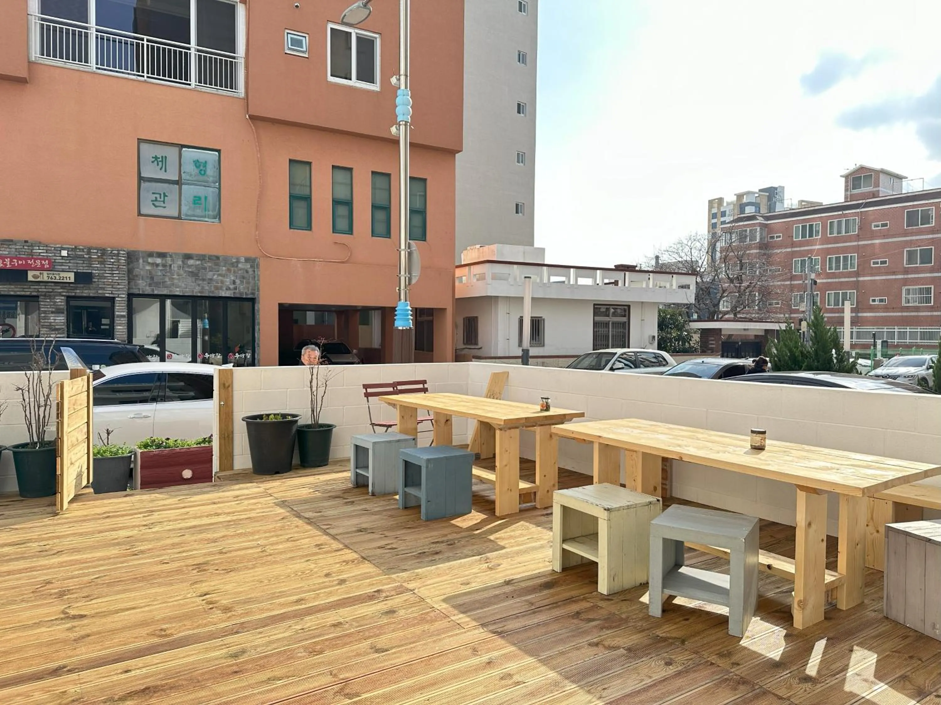 Balcony/Terrace in Slow Citi Guest House -슬로시티게스트하우스
