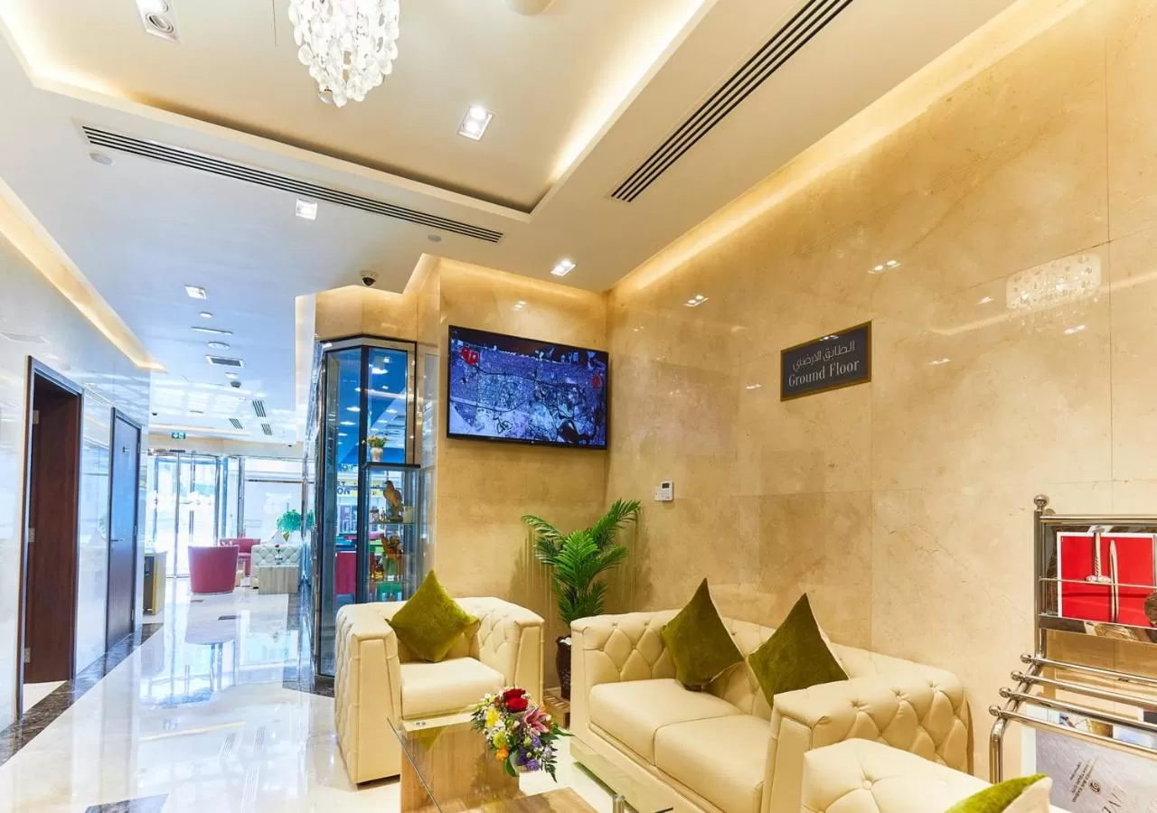 Lobby or reception in Rose Plaza Hotel Al Barsha