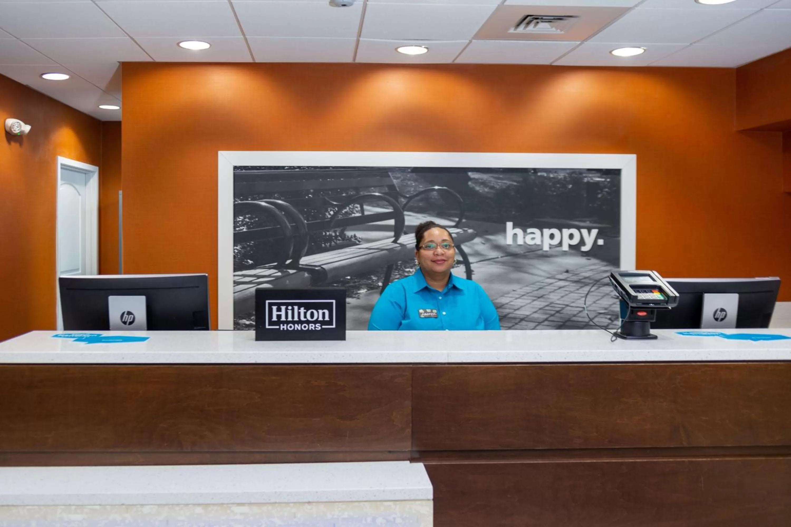 Lobby or reception in Hampton Inn Columbia I-26/Harbison Blvd