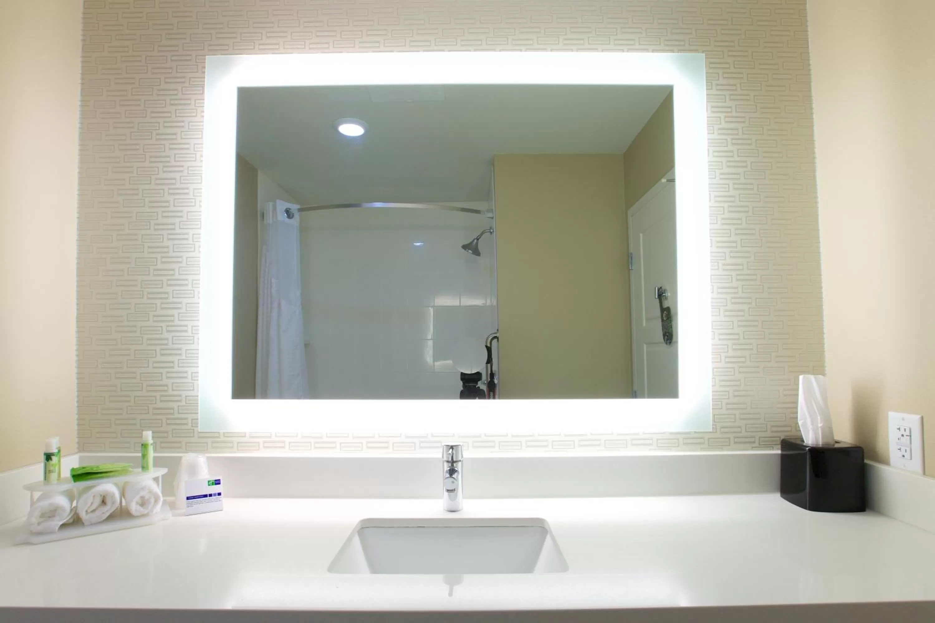 Photo of the whole room, Bathroom in Holiday Inn Express Fargo SW I94 Medical Center, an IHG Hotel