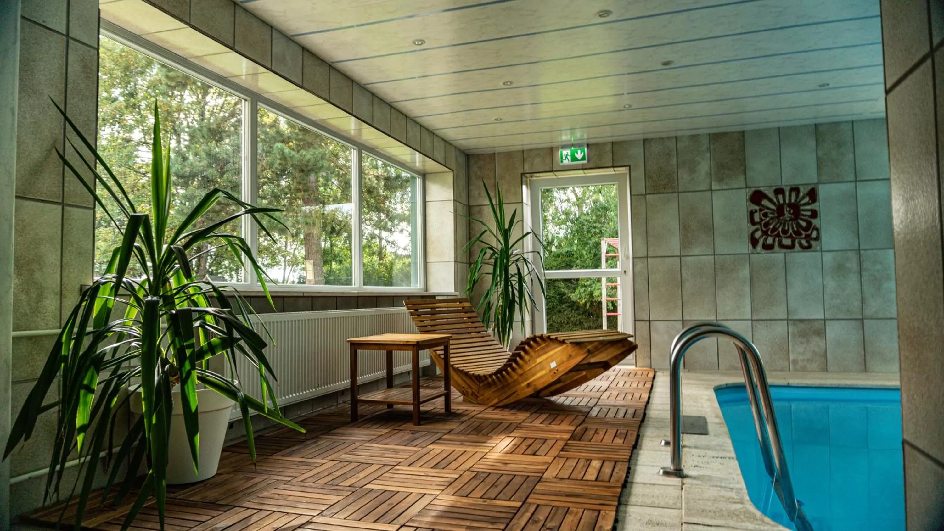 Spa and wellness centre/facilities in Hotel "Haus am Berg"