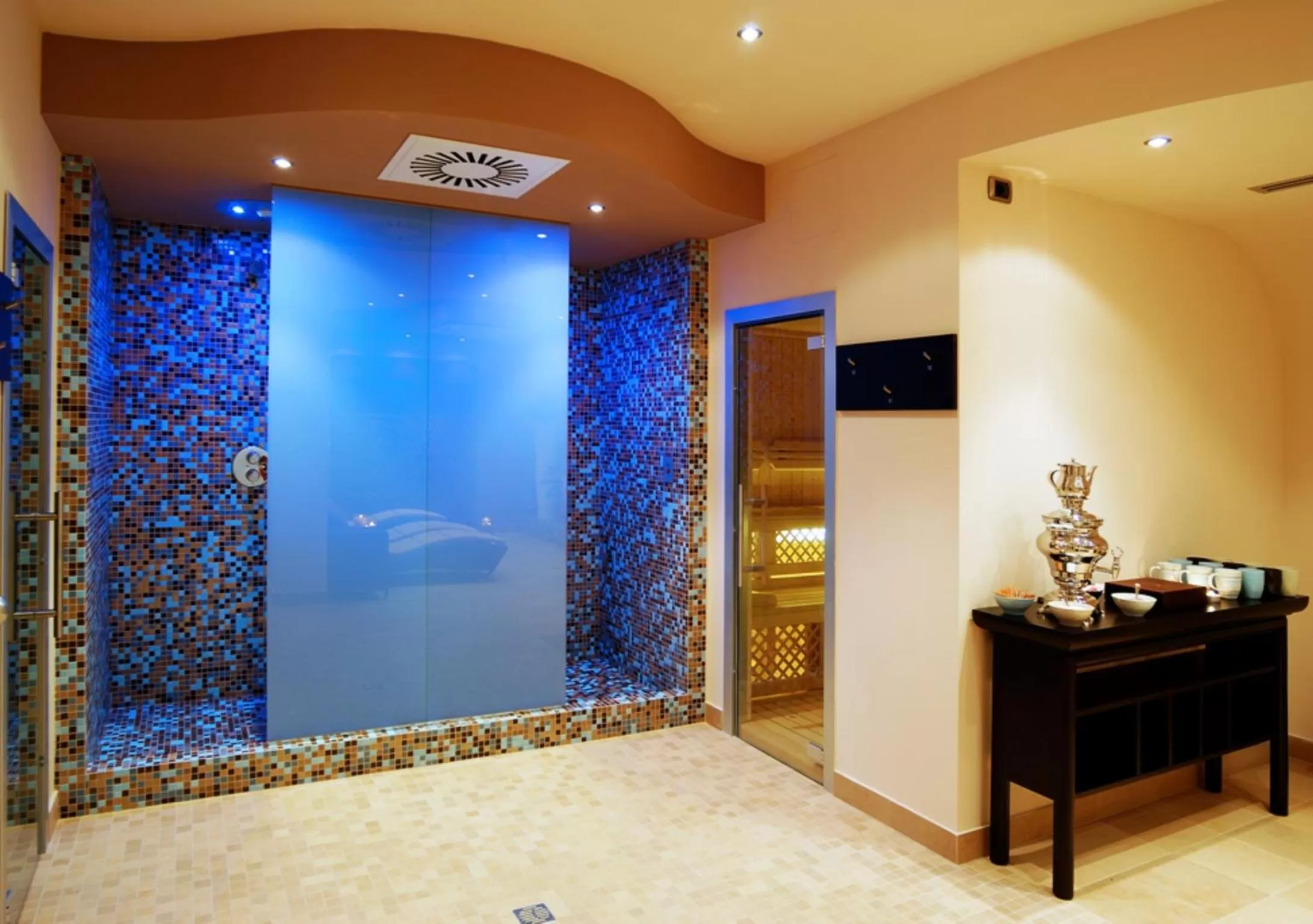 Spa and wellness centre/facilities in Hotel Leopardi