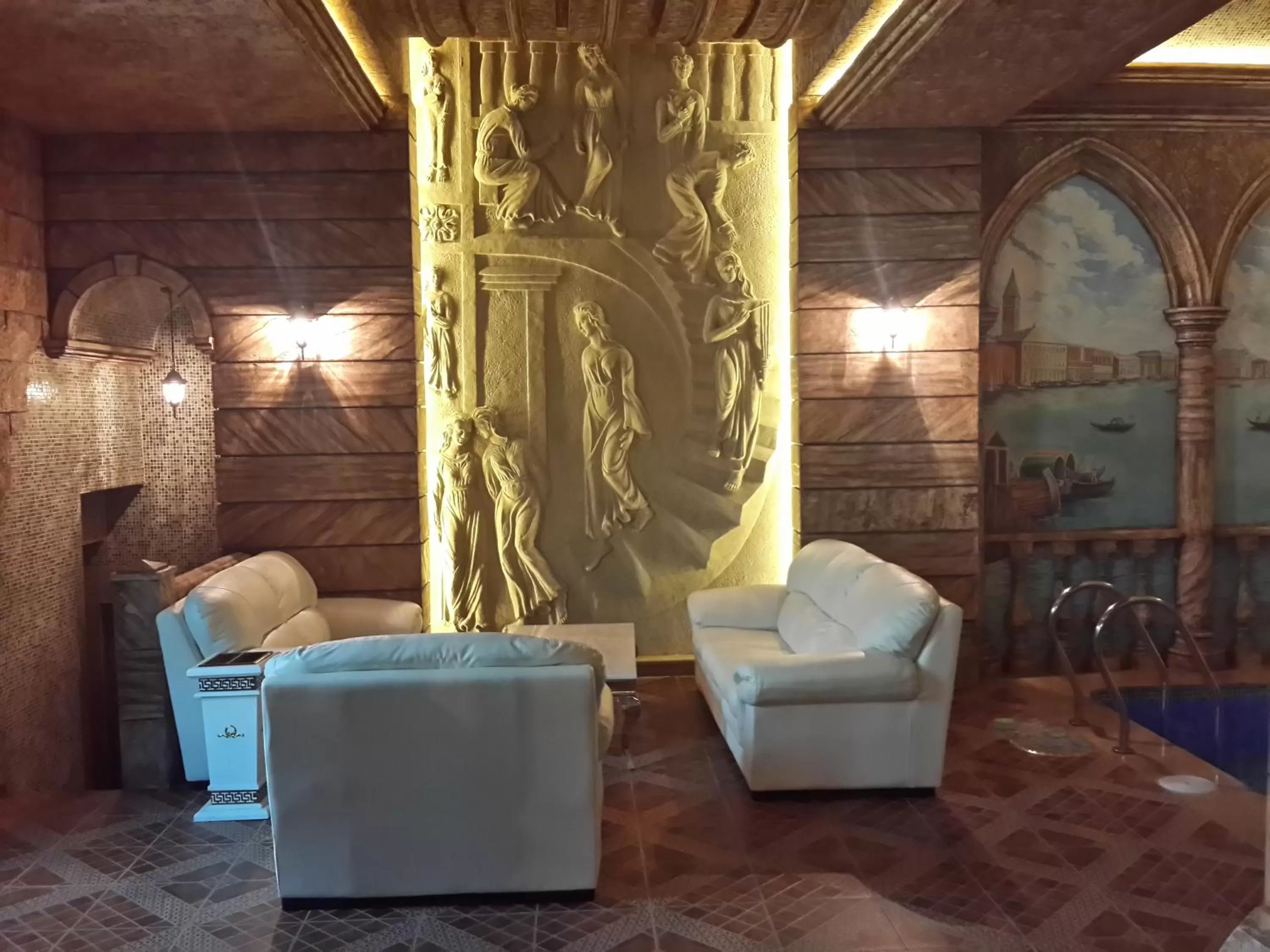 Decorative detail, Seating Area in Venezia Palazzo Hotel