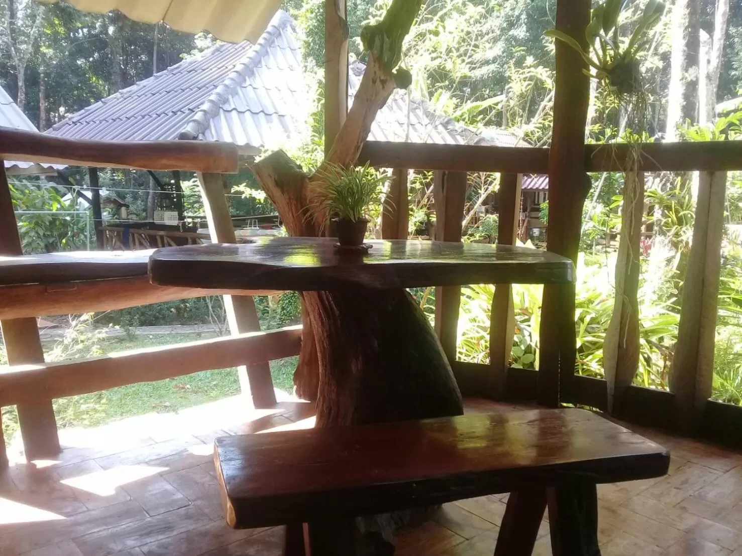 Living room in Koh Kood Little Hut