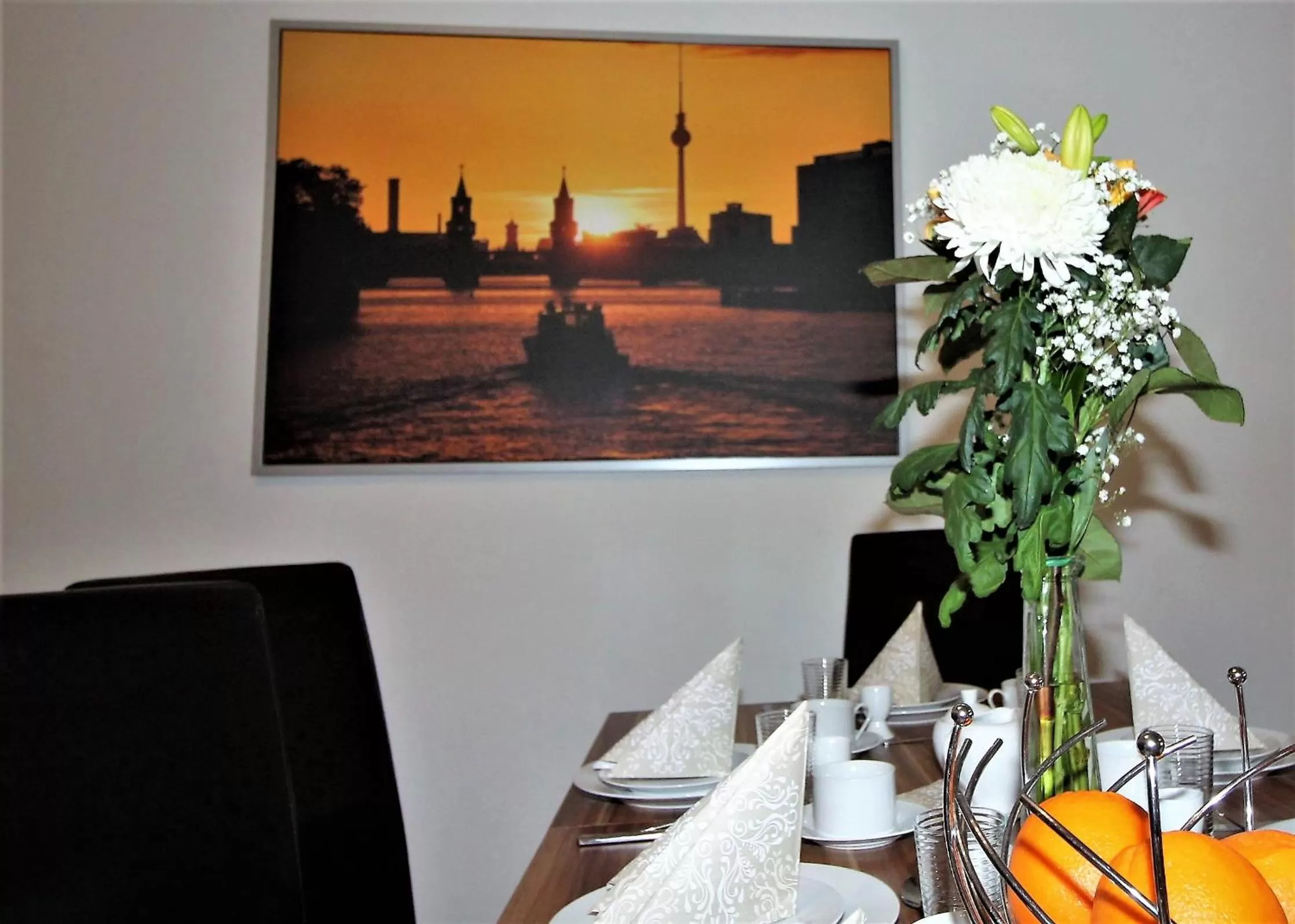 Dining area in Apartments Tempelhof
