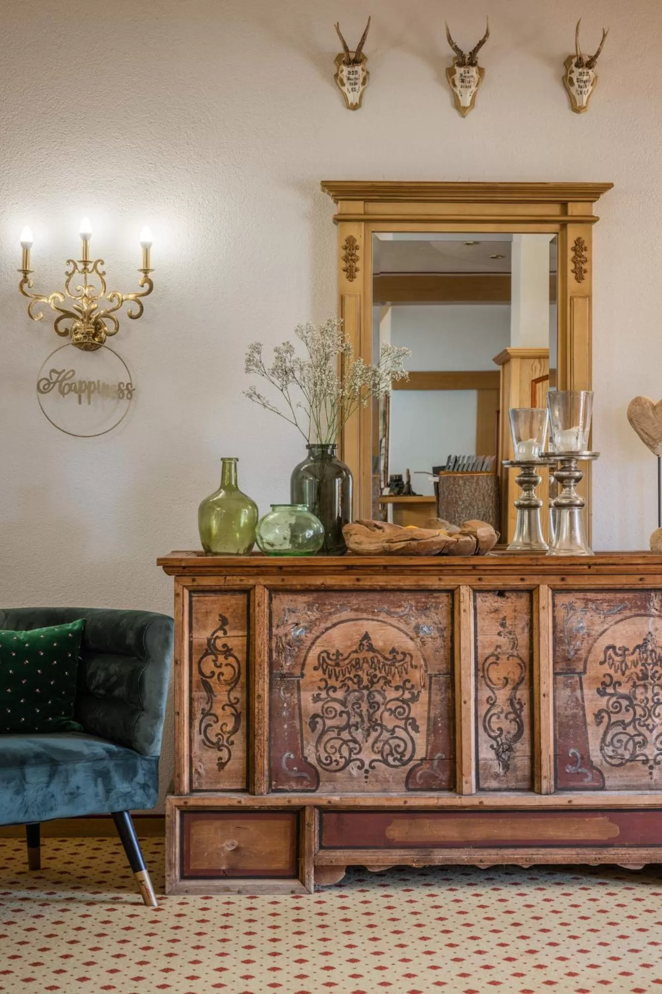 Decorative detail in Vitalhotel Kaiserhof