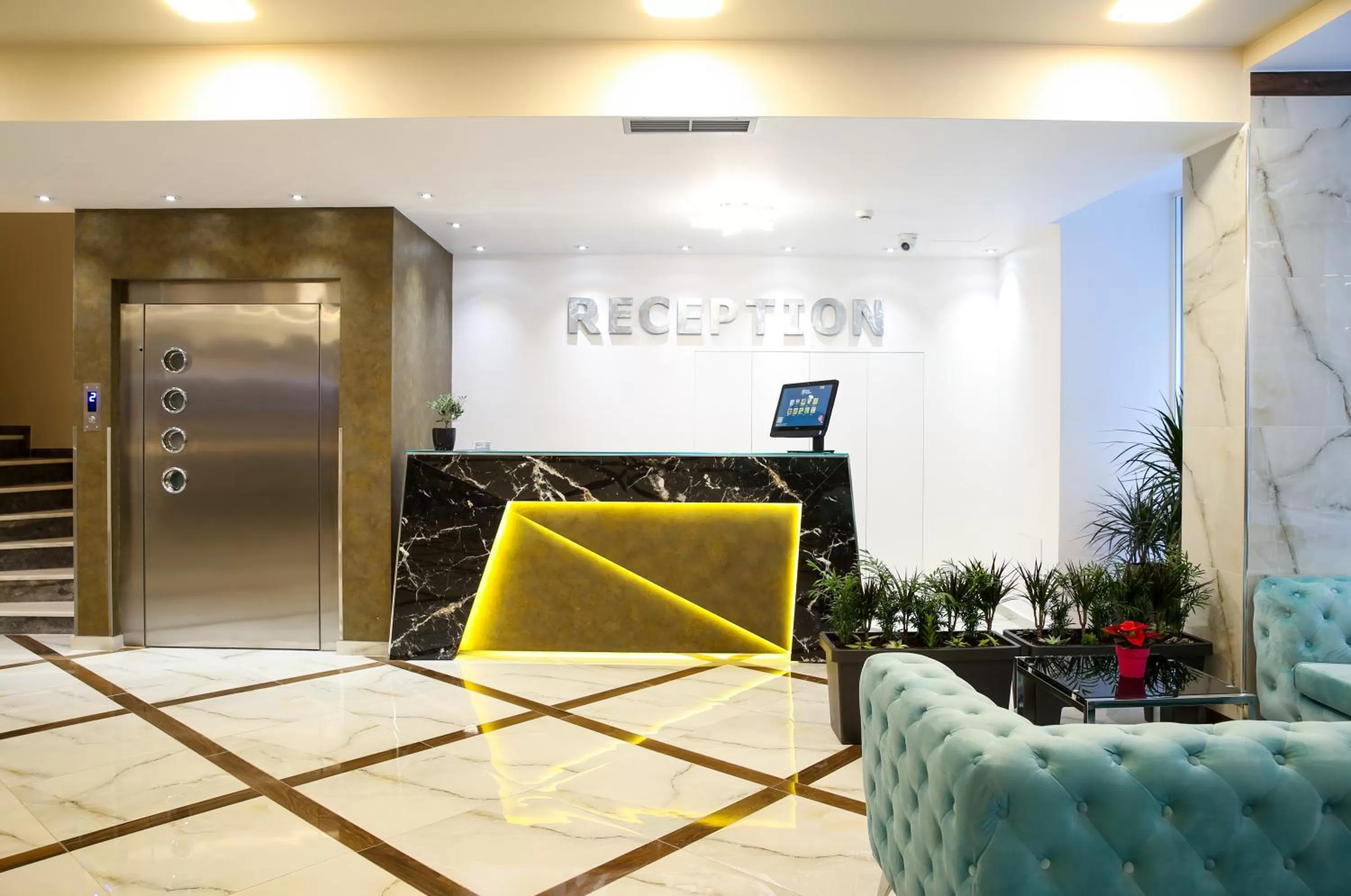 Lobby or reception in Athens Starlight Hotel