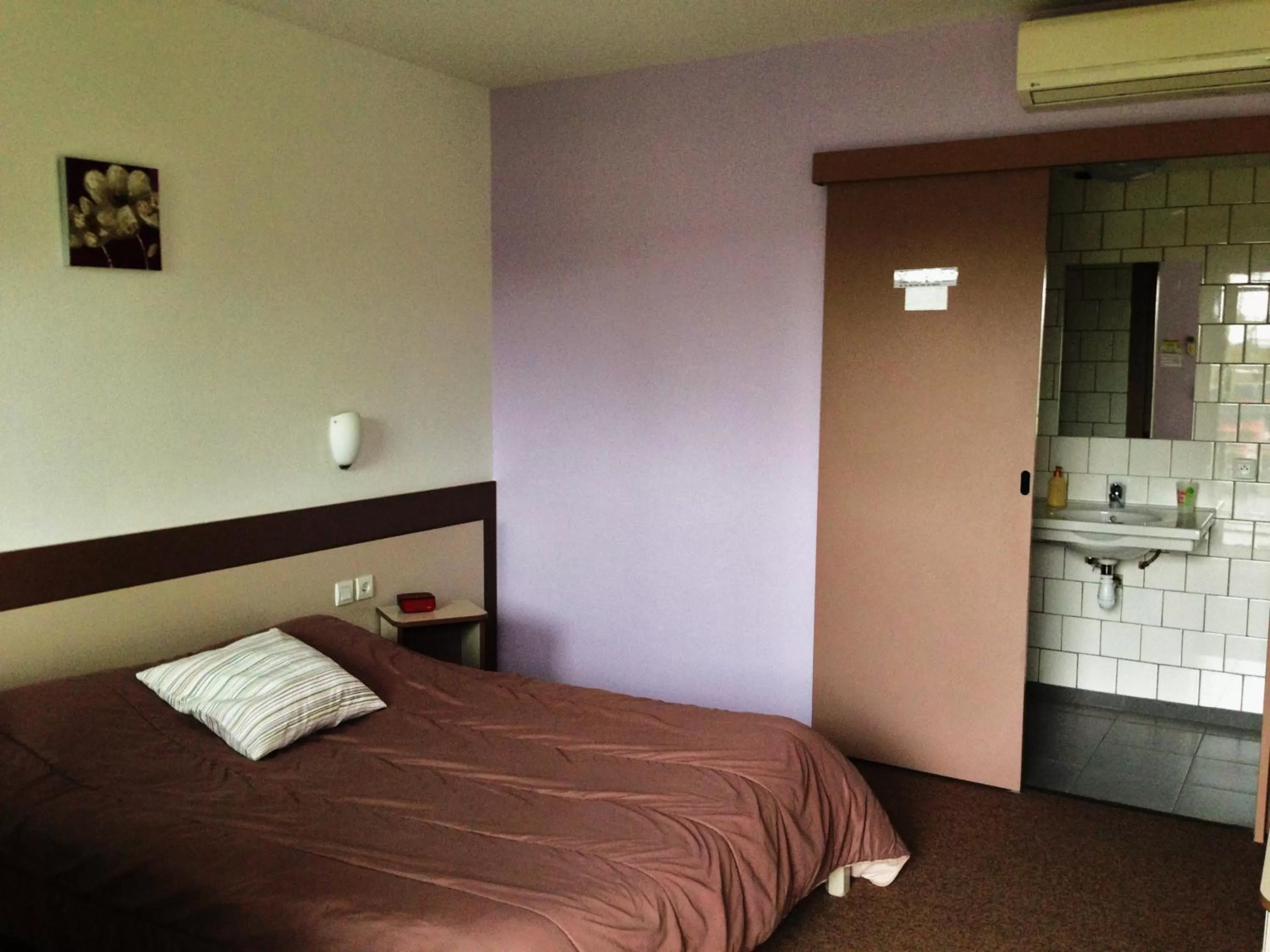 Shower, Bed in Hôtel Eco Chic