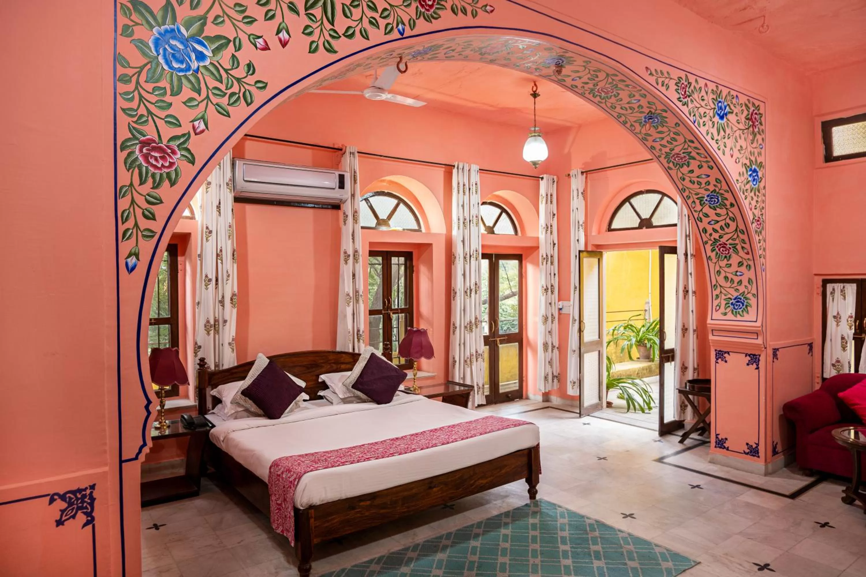  Courtyard Suite in Diggi Palace A Luxury Heritage Hotel