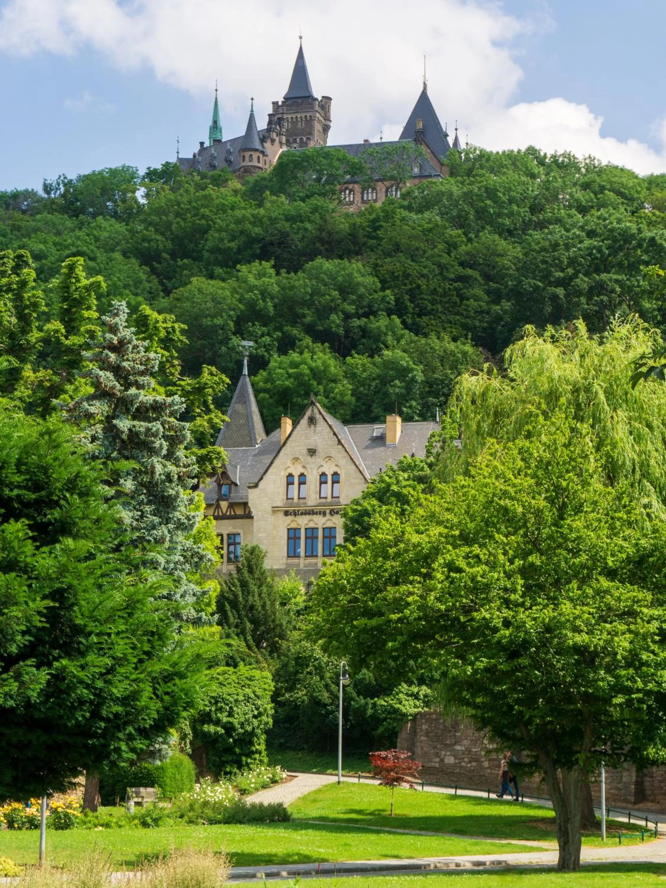 Property building in Schlossberg-Hotel Garni