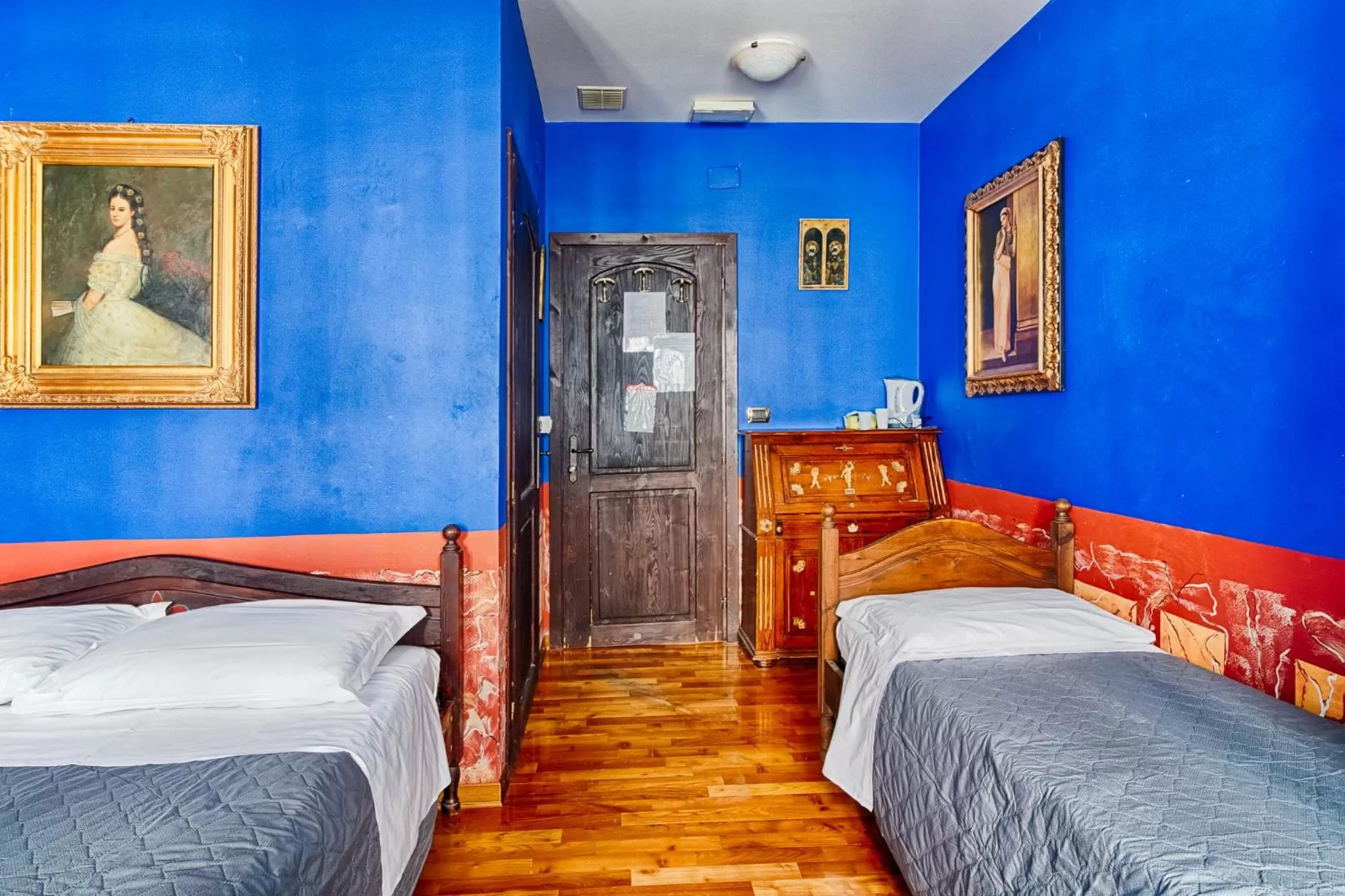 Bedroom, Bed in Hotel Portacavana