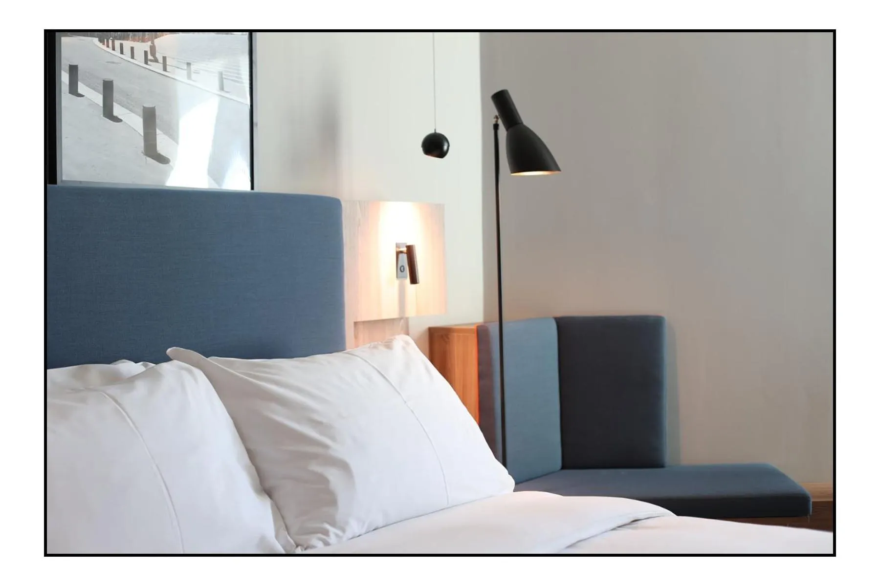 Decorative detail, Bed in Radisson Hotel Nice Airport